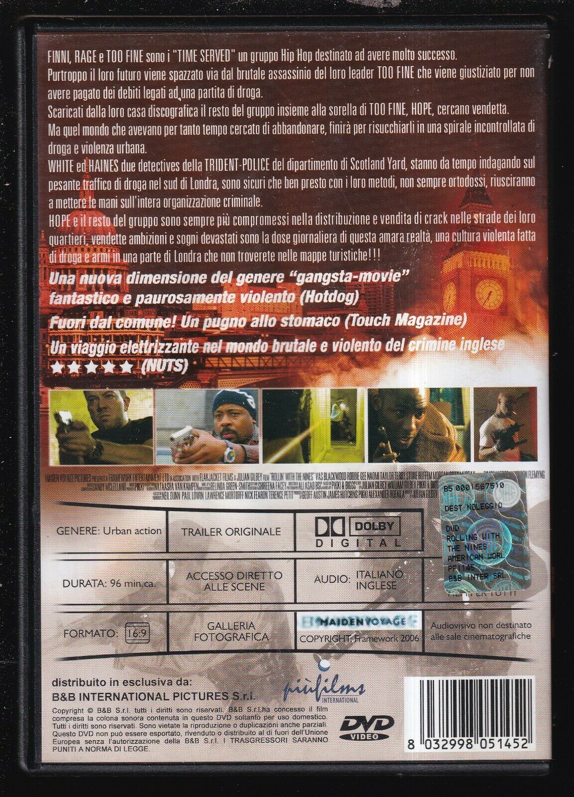 EBOND Rollin With The Nines Di Julian Gilbey DVD Ex Noleggio D559147