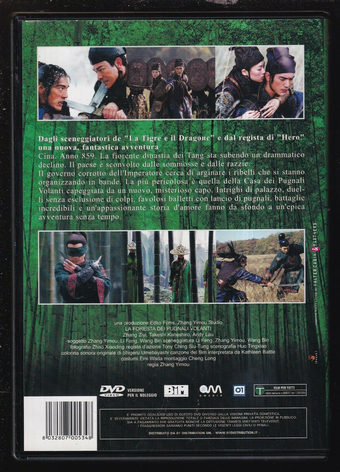 EBOND La Foresta Dei Pugnali Volanti DVD Ex Noleggio D559151