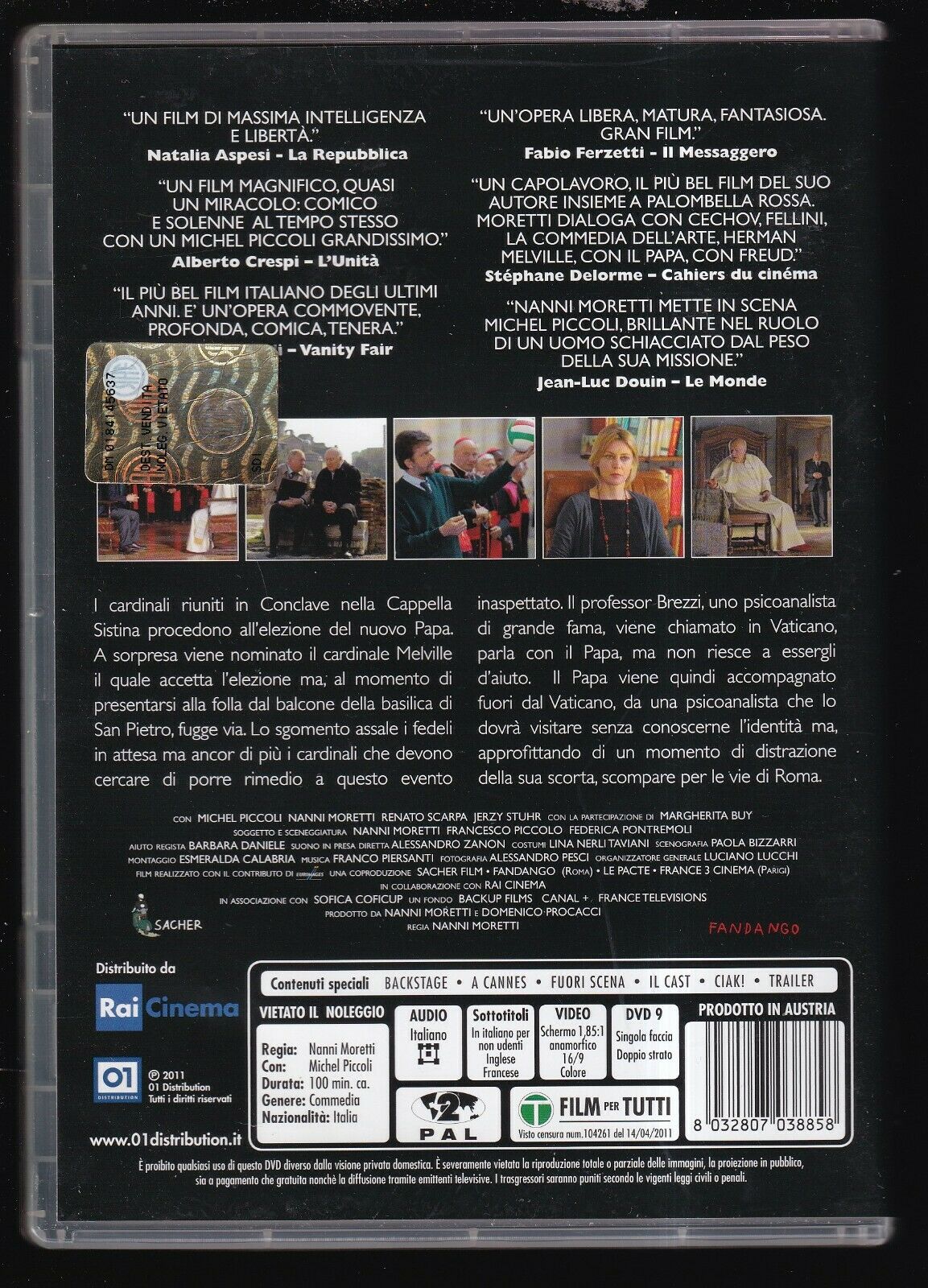 EBOND Habemus Papam Di Nanni Moretti DVD D559237