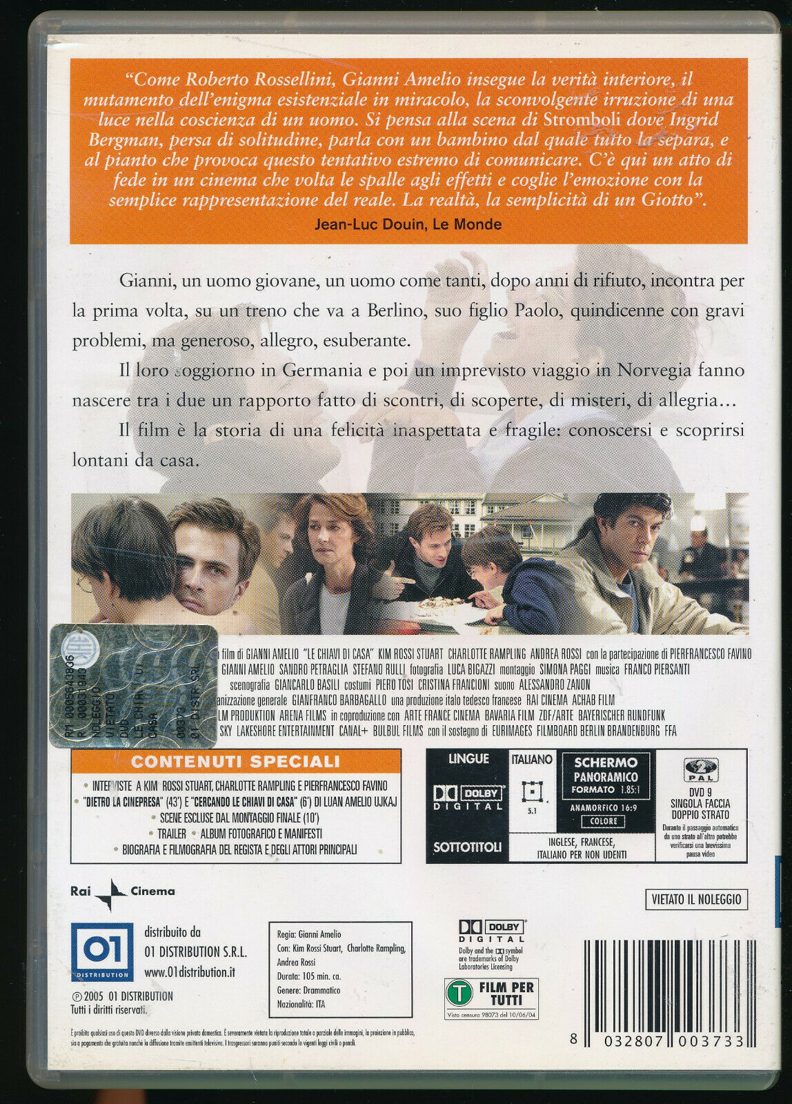 EBOND  Le Chiavi Di Casa DVD D559419