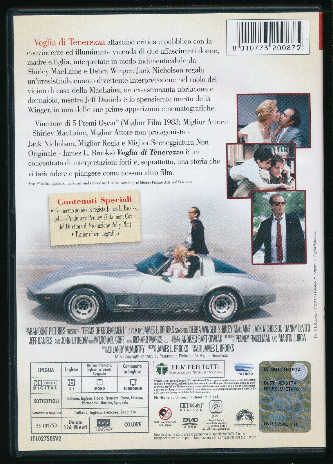 EBOND  Voglia Di Tenerezza DVD D560145