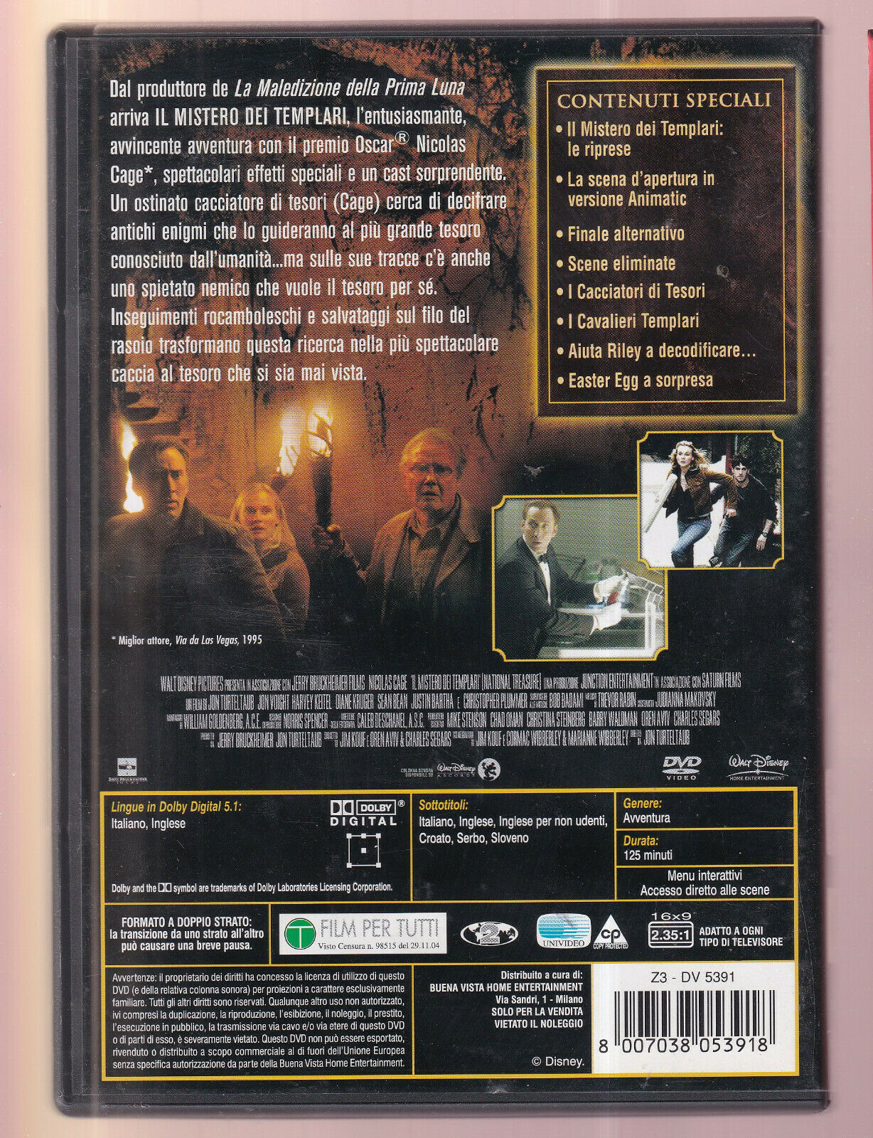 EBOND Il Mistero Dei Templari  DVD D560212