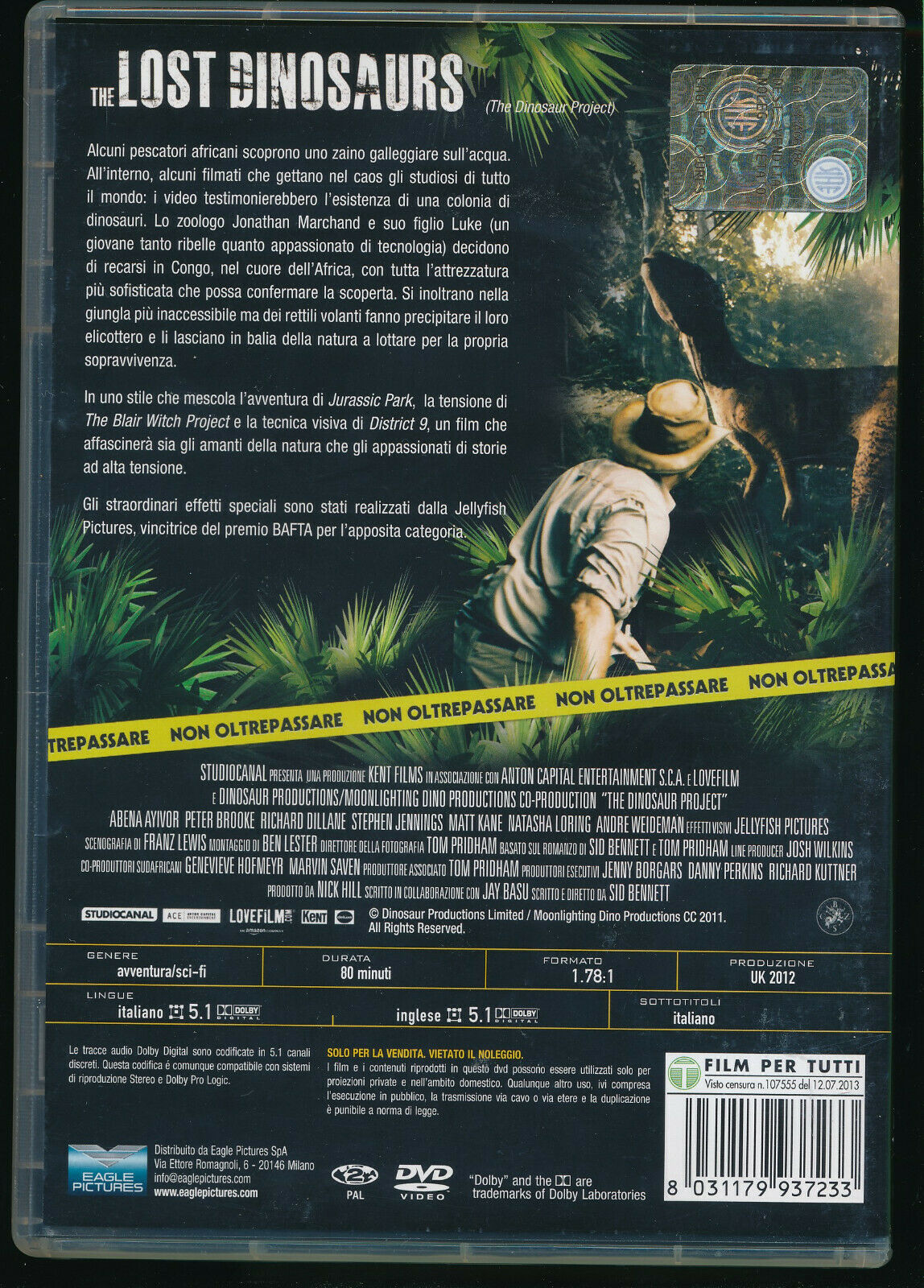 EBOND  The Lost Dinosaurs DVD D560359