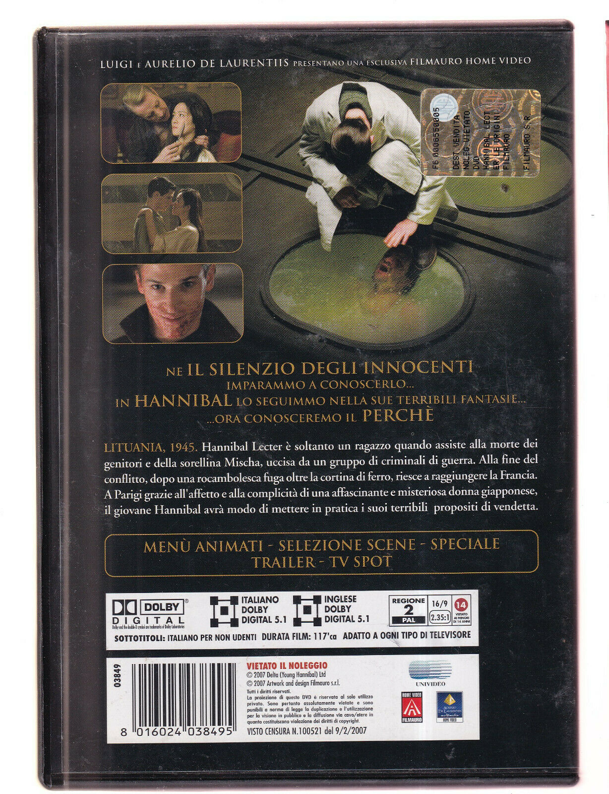 EBOND Hannibal Lecter  DVD D560611