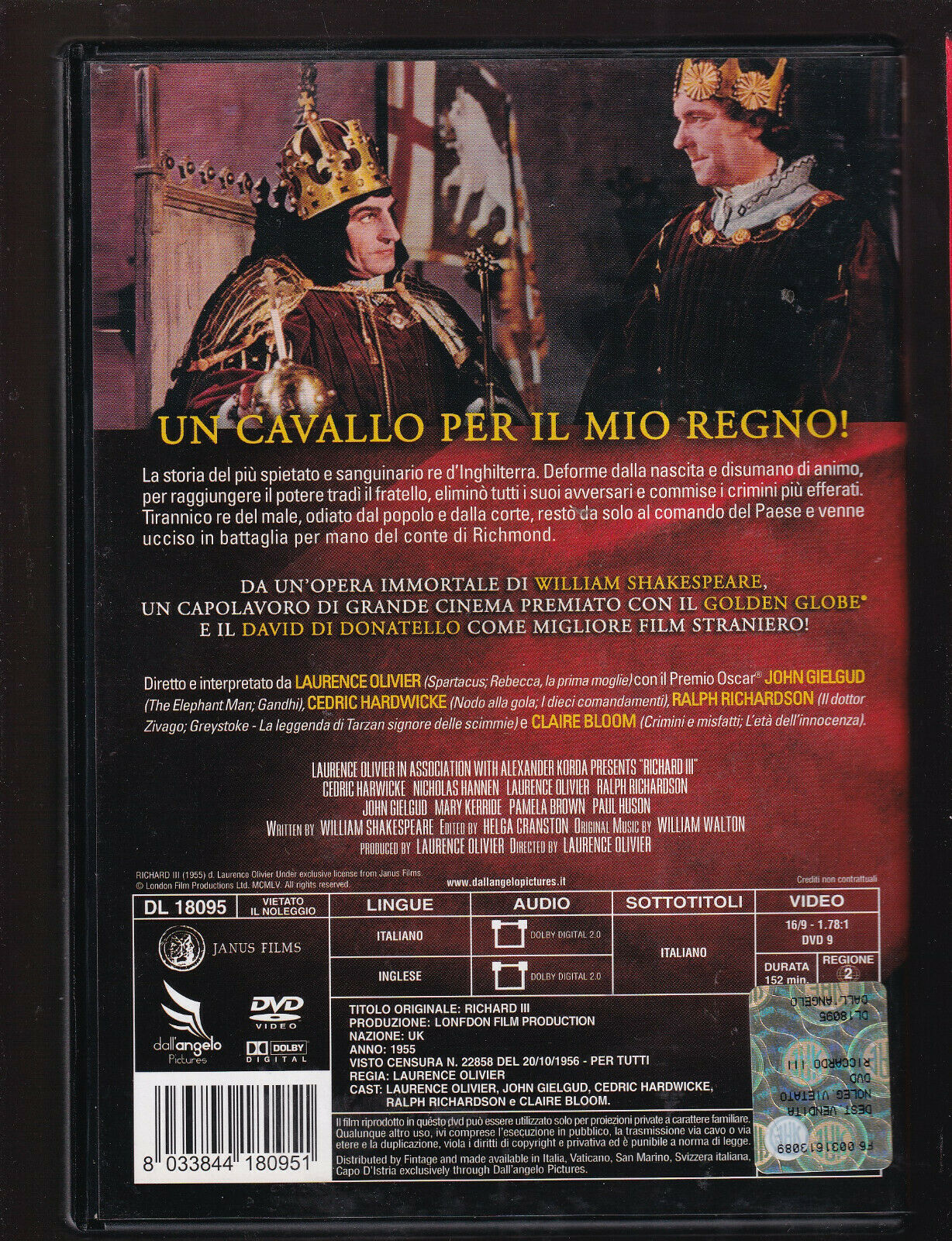 EBOND Riccardo Iii  DVD D560758