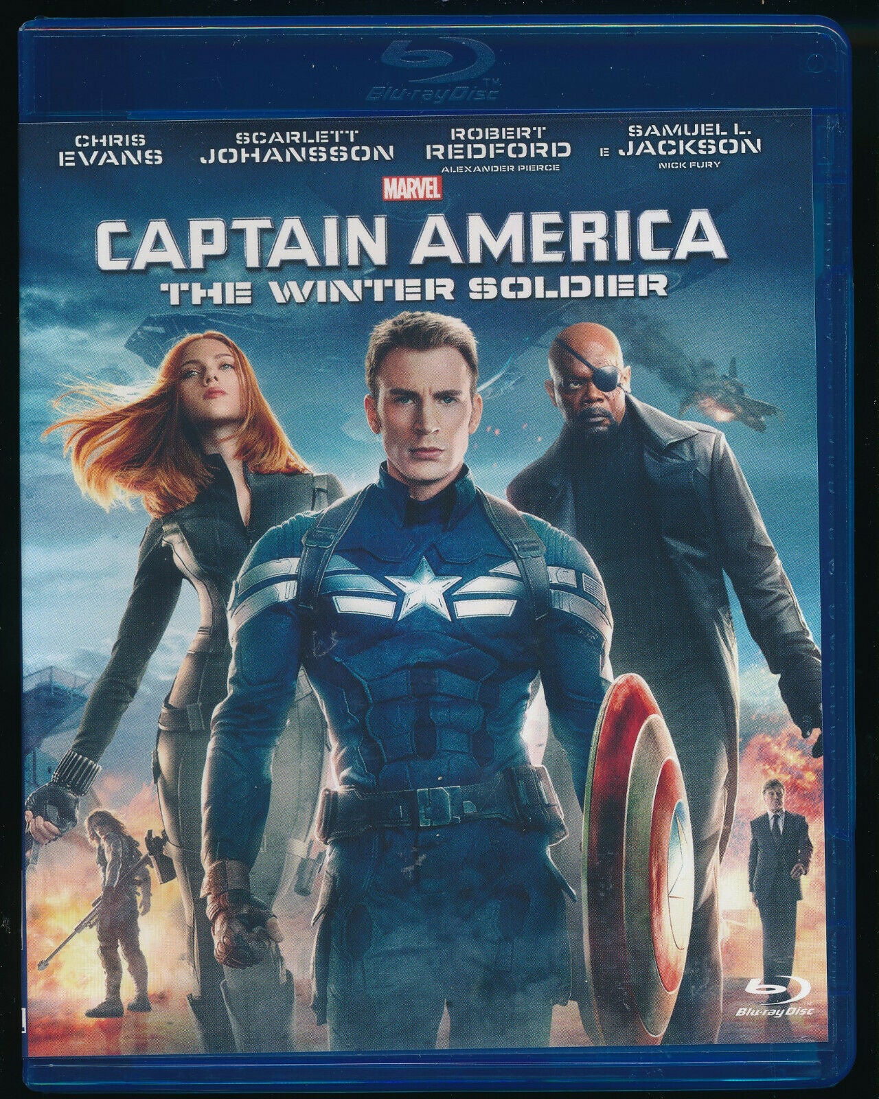 EBOND  Captain America The Winter Soldier BLURAY D561226