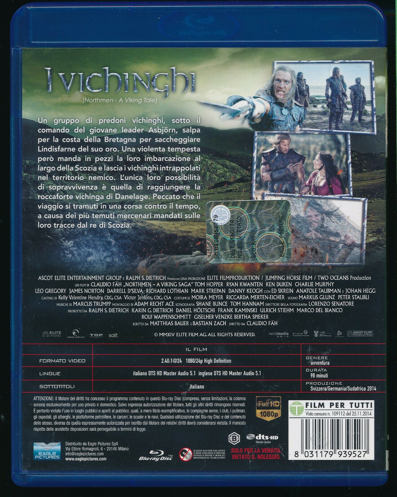 EBOND  I Vichinghi BLURAY D561258