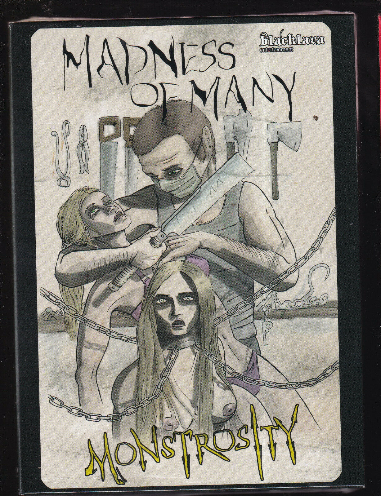 EBOND Madness Of Many + Monstrosity Blacklava DVD D561307