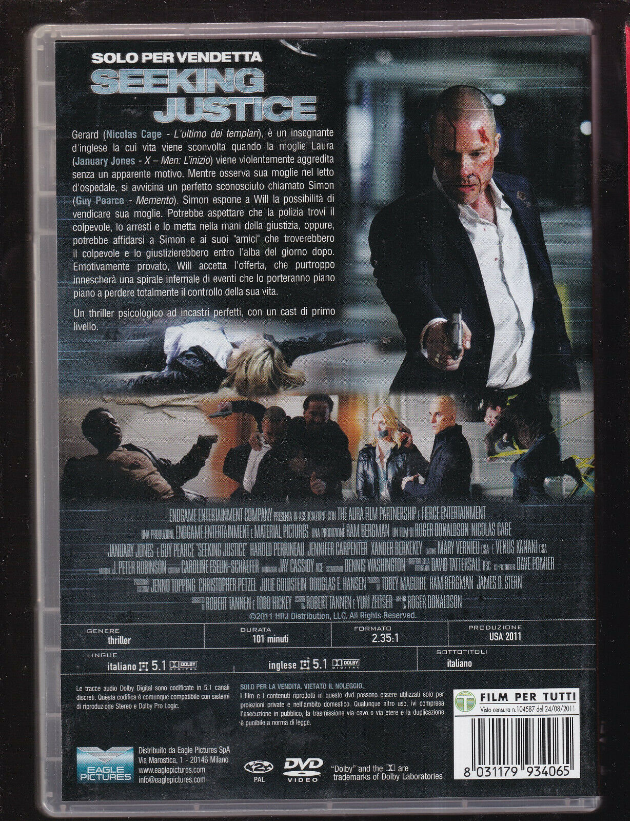 EBOND Seeking Justice DVD D561358