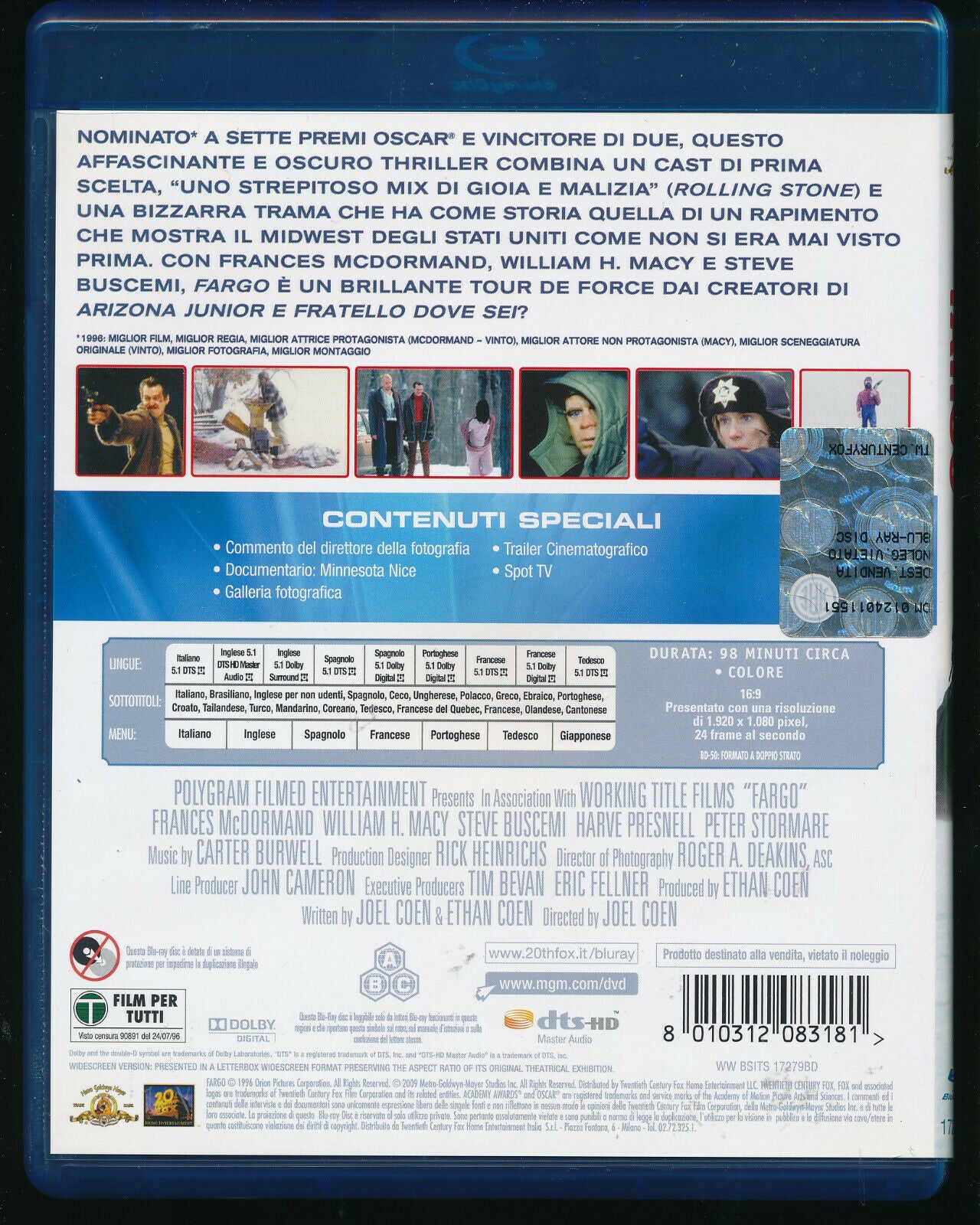 EBOND Fargo  BLURAY D561433