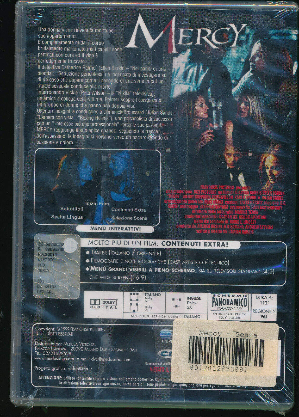 EBOND Mercy - Senza Pieta'  DVD D561547