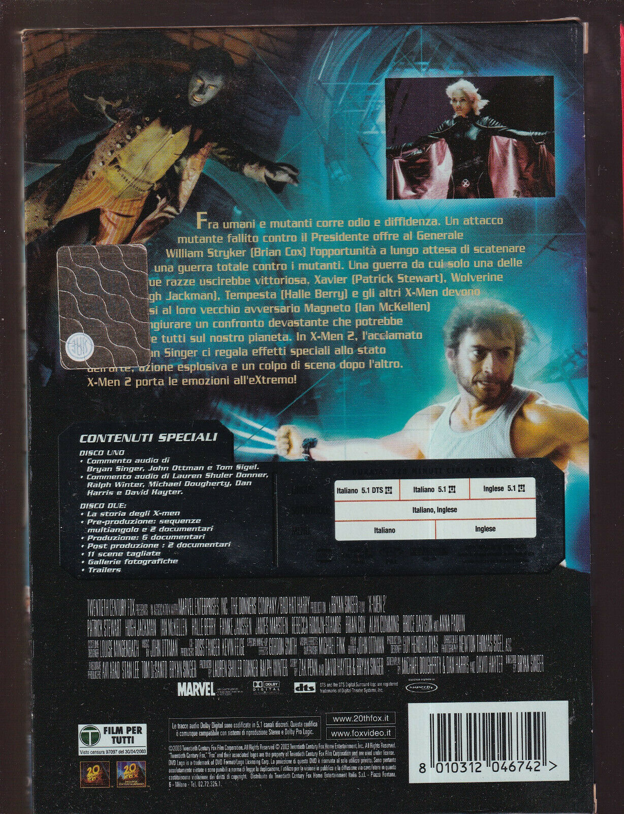 EBOND X Men 2  DVD D561908