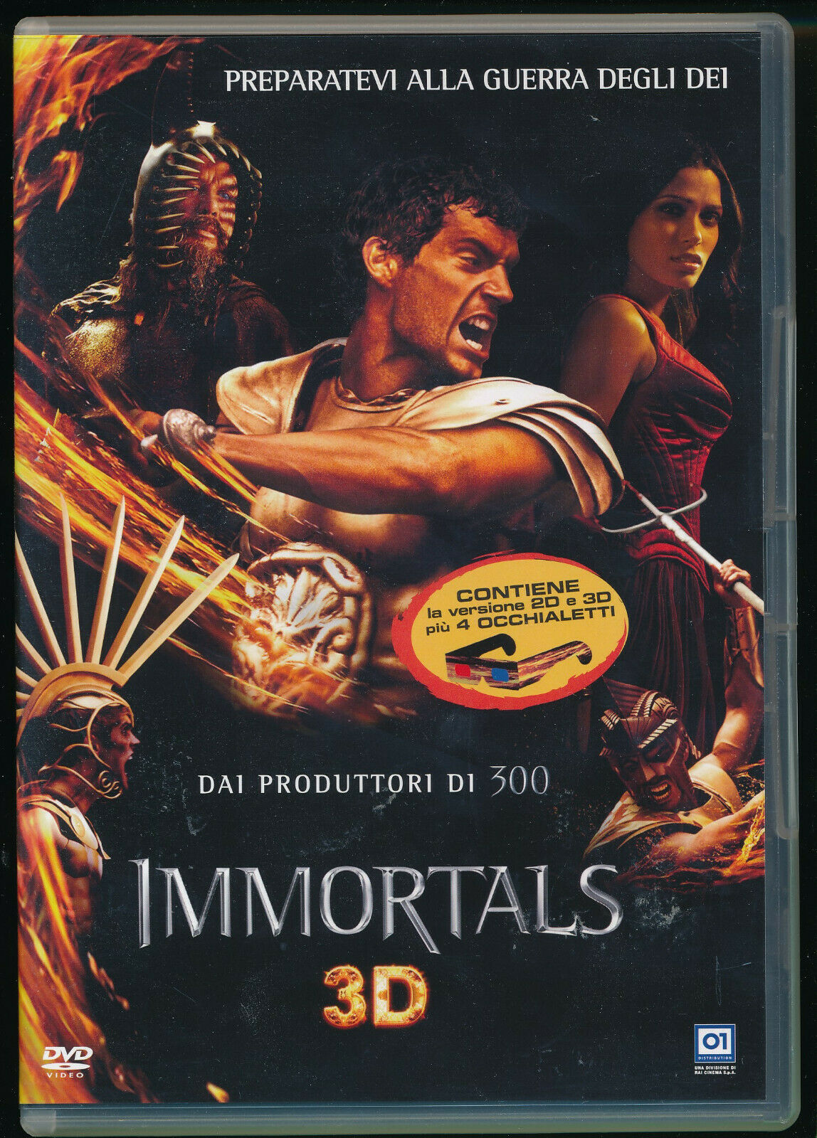 EBOND Immortals 3d DVD  Non Contiene Gli Occhiali 3d D562147