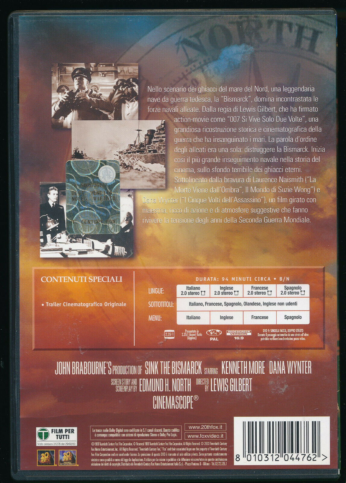 EBOND Affondate La Bismarck  DVD D562154