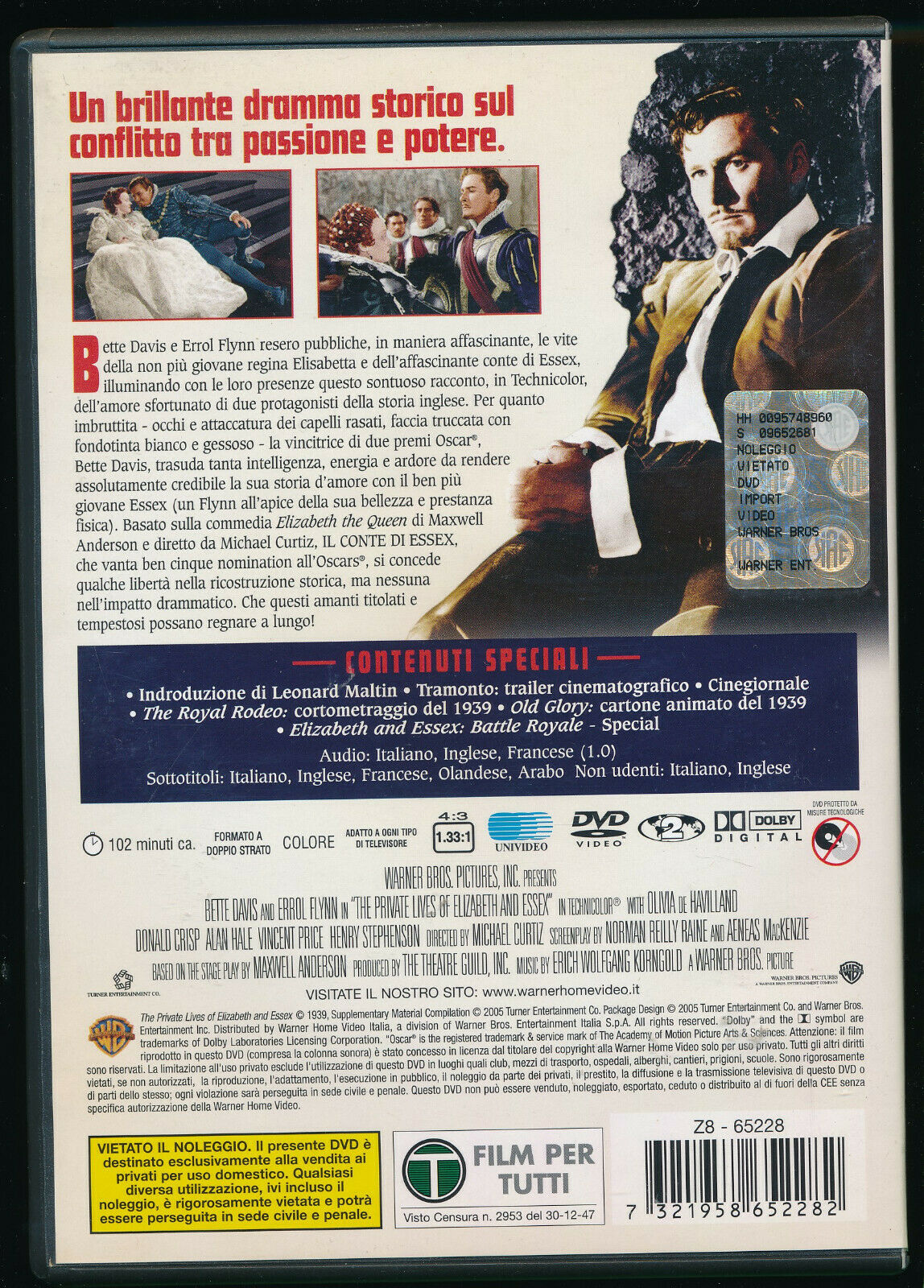 EBOND  Il Conte Di Essex DVD D562157
