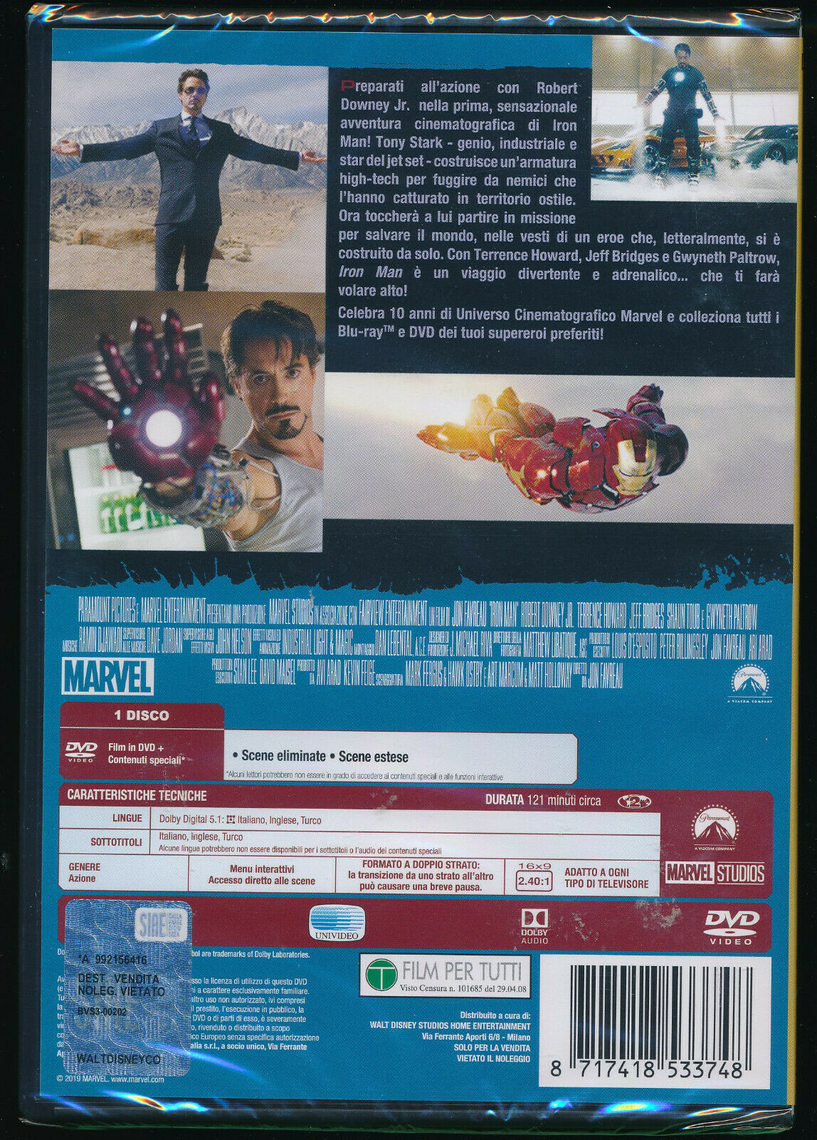 EBOND  Iron Man DVD D562333