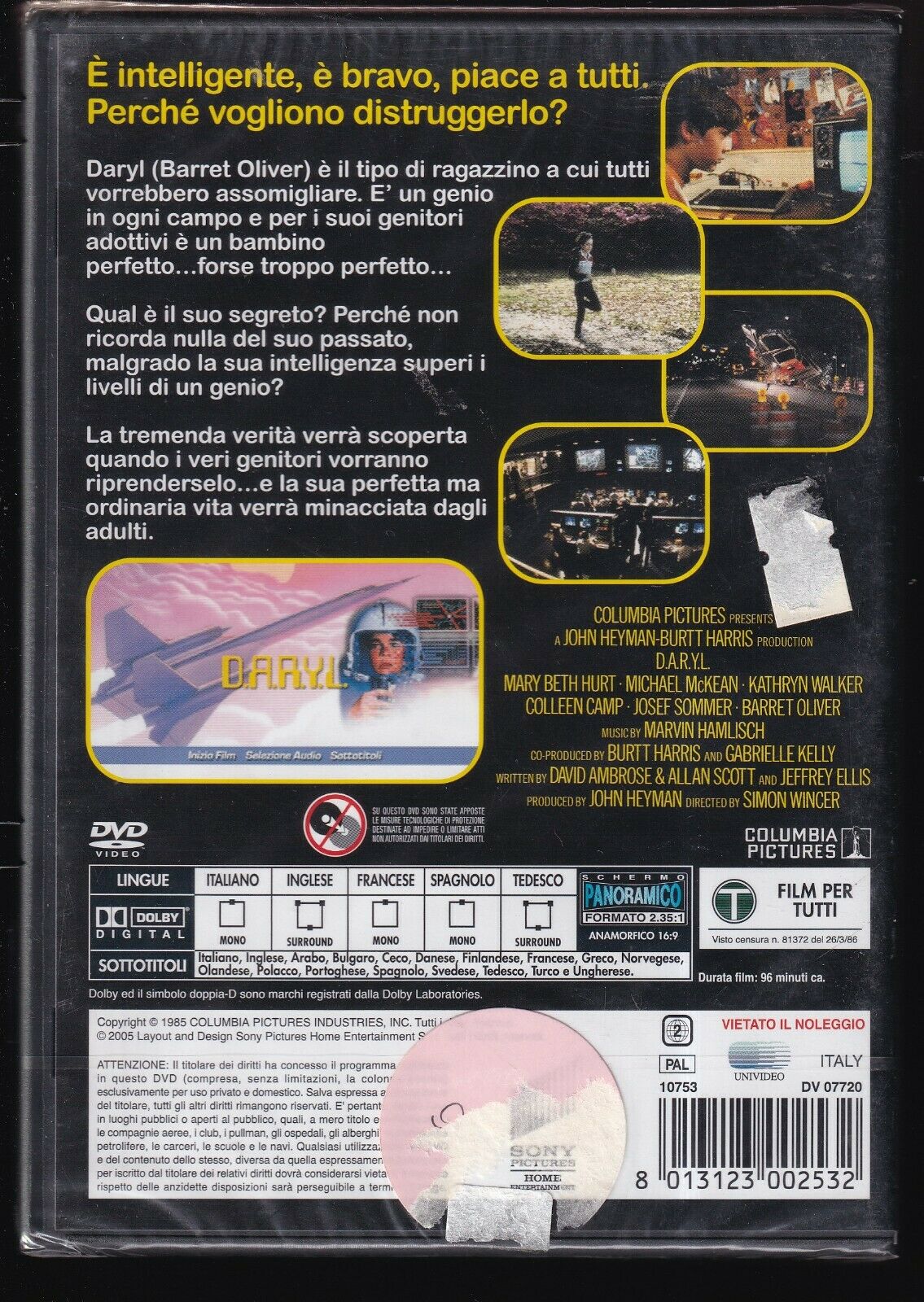 EBOND D.a.r.y.l. DVD D562934