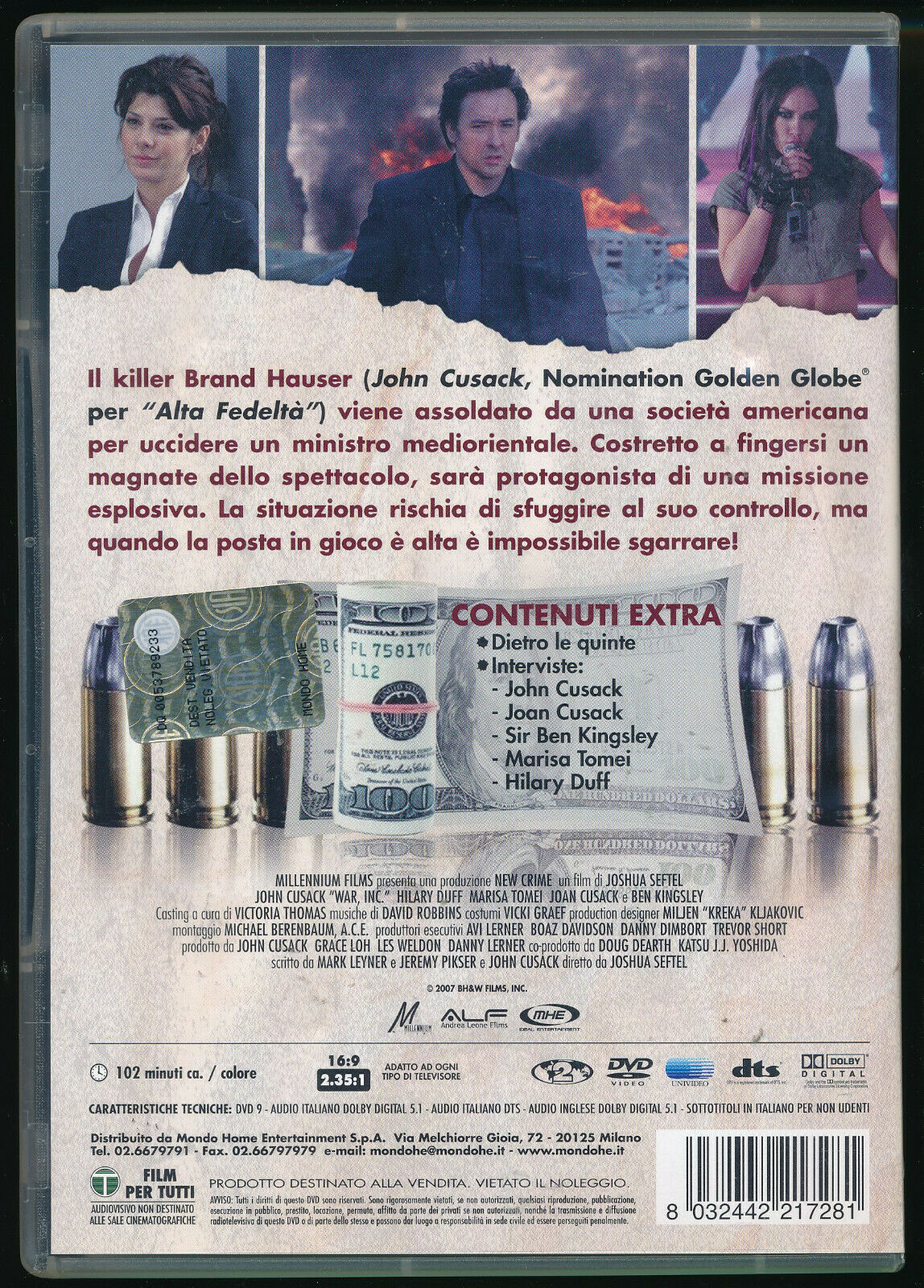 EBOND  War, Inc. DVD D563602