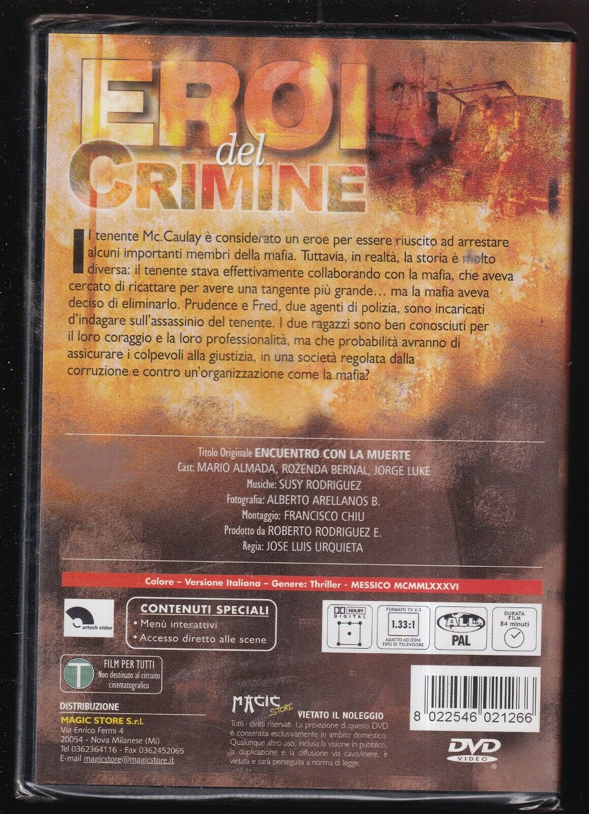 EBOND Eroi Del Crimine DVD D564139