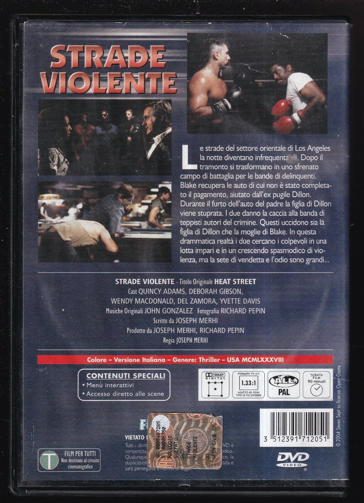 EBOND Strade Violente DVD D564252