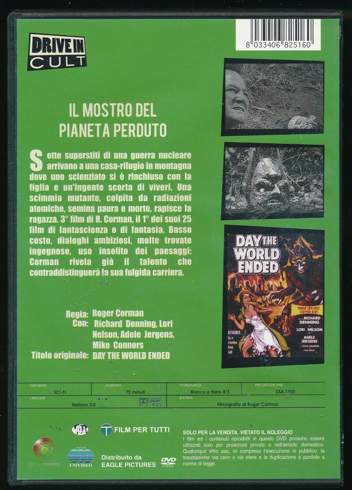 EBOND Il Mostro Del Pianeta Perduto DVD D564313