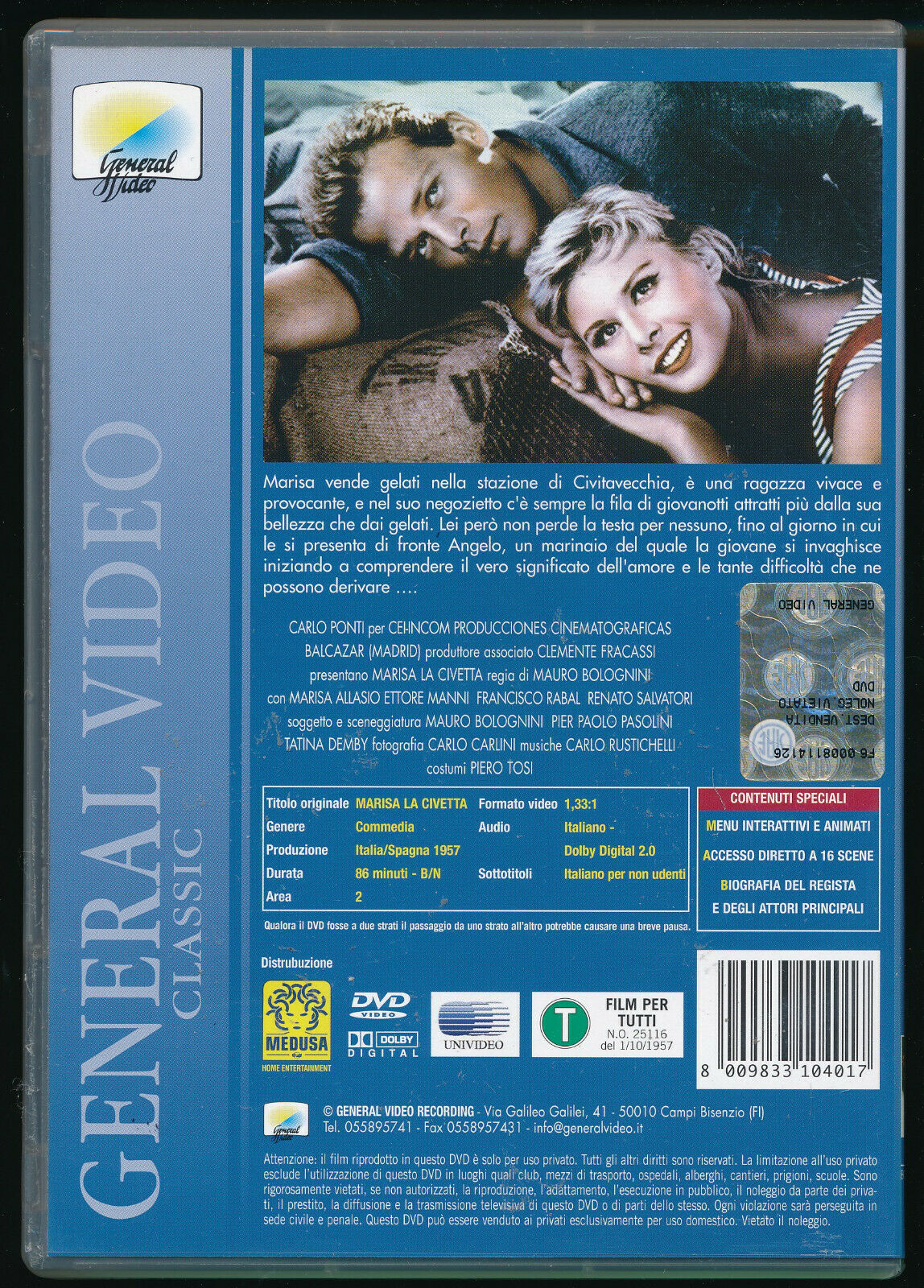 EBOND  Marisa La Civetta DVD D564352
