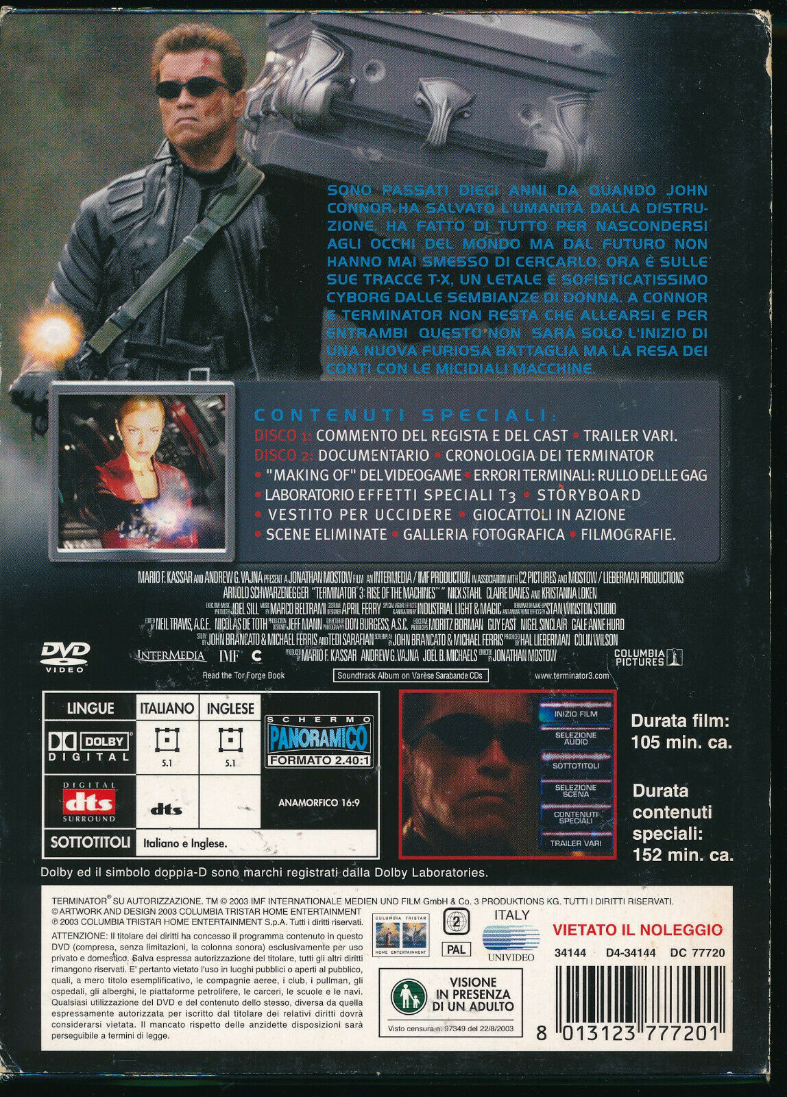 EBOND Terminator 3 - Le Macchine Ribelli DVD D564401