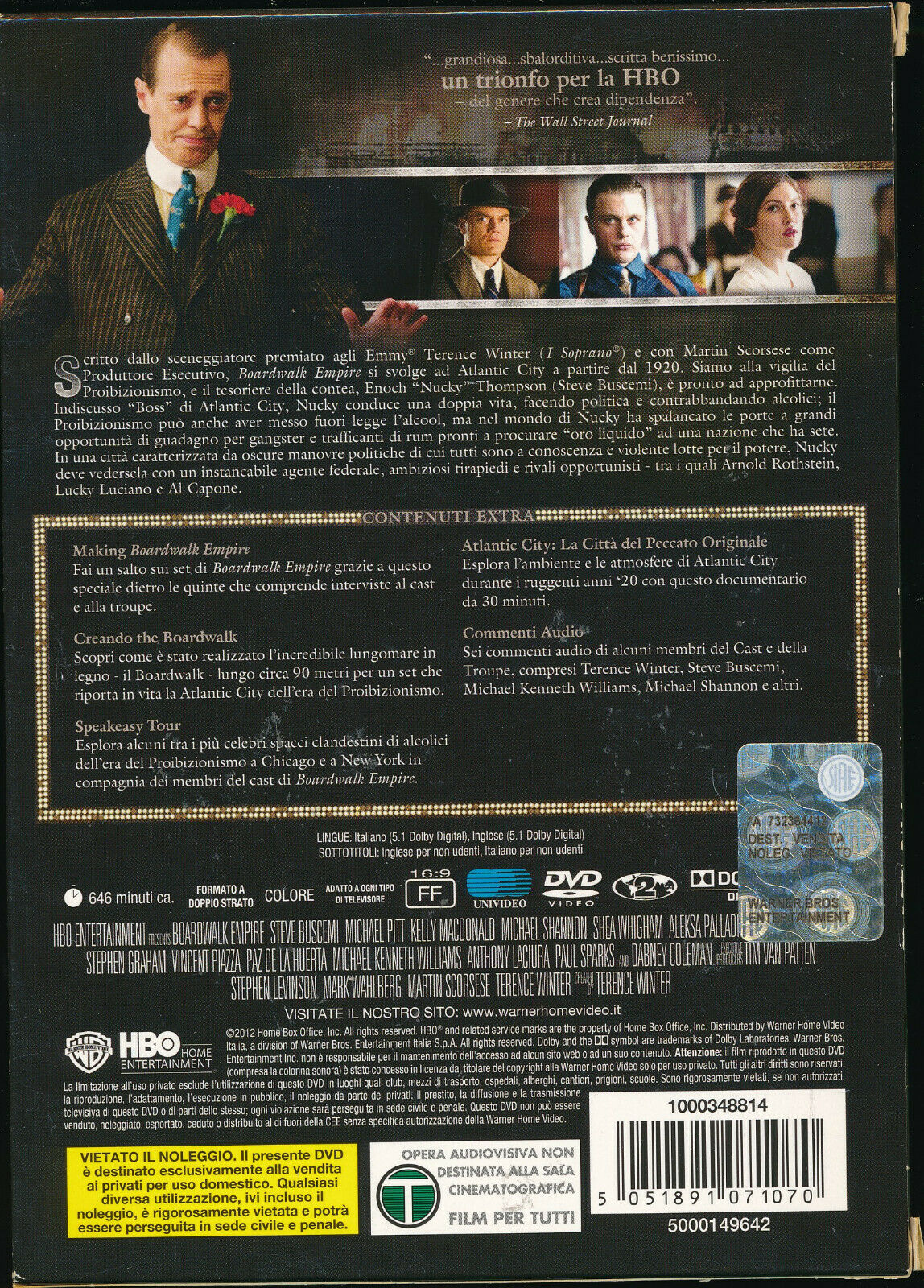 EBOND   Boardwalk Empire. Stagione 1 DVD D564520