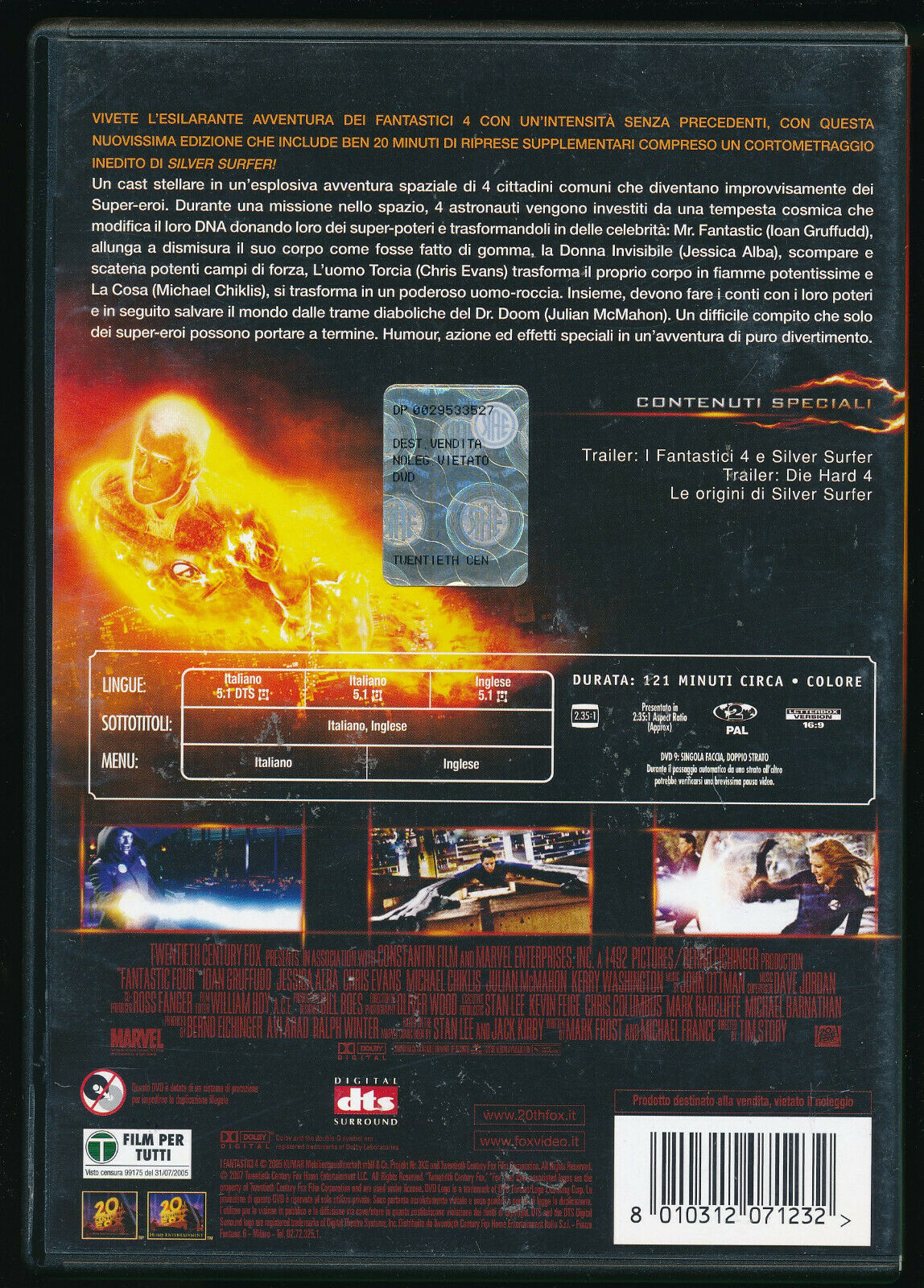 EBOND I Fantastici 4  DVD D564603