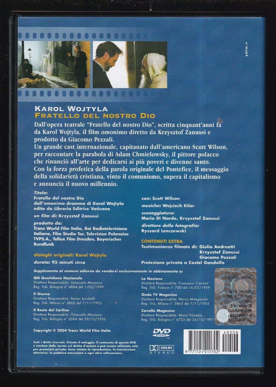 EBOND Fratello Del Nostro Dio DVD DVD Editoriale D564904