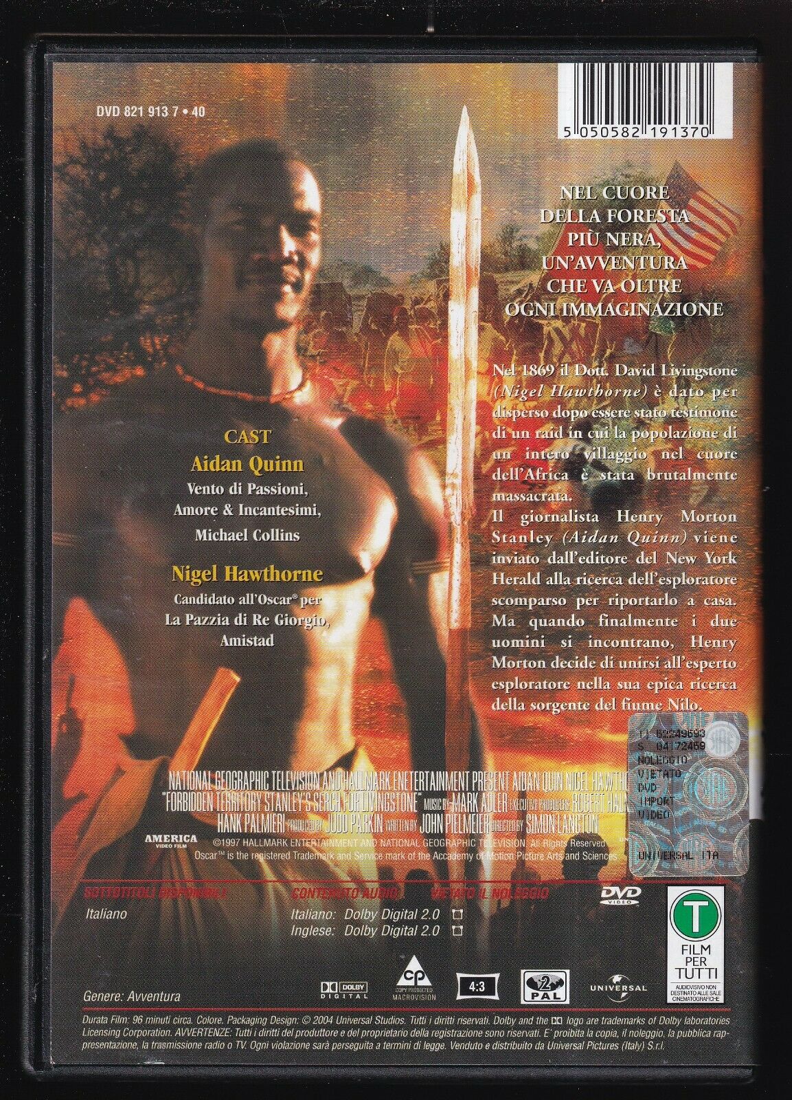 EBOND Terra Proibita Di Simon Langton DVD D564922