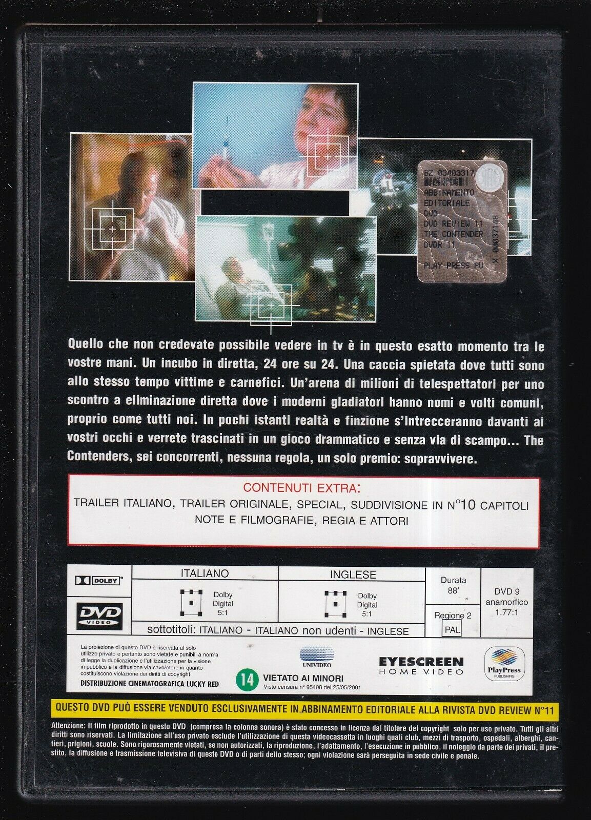 EBOND Contenders Serie 7 DVD  Editoriale D565043