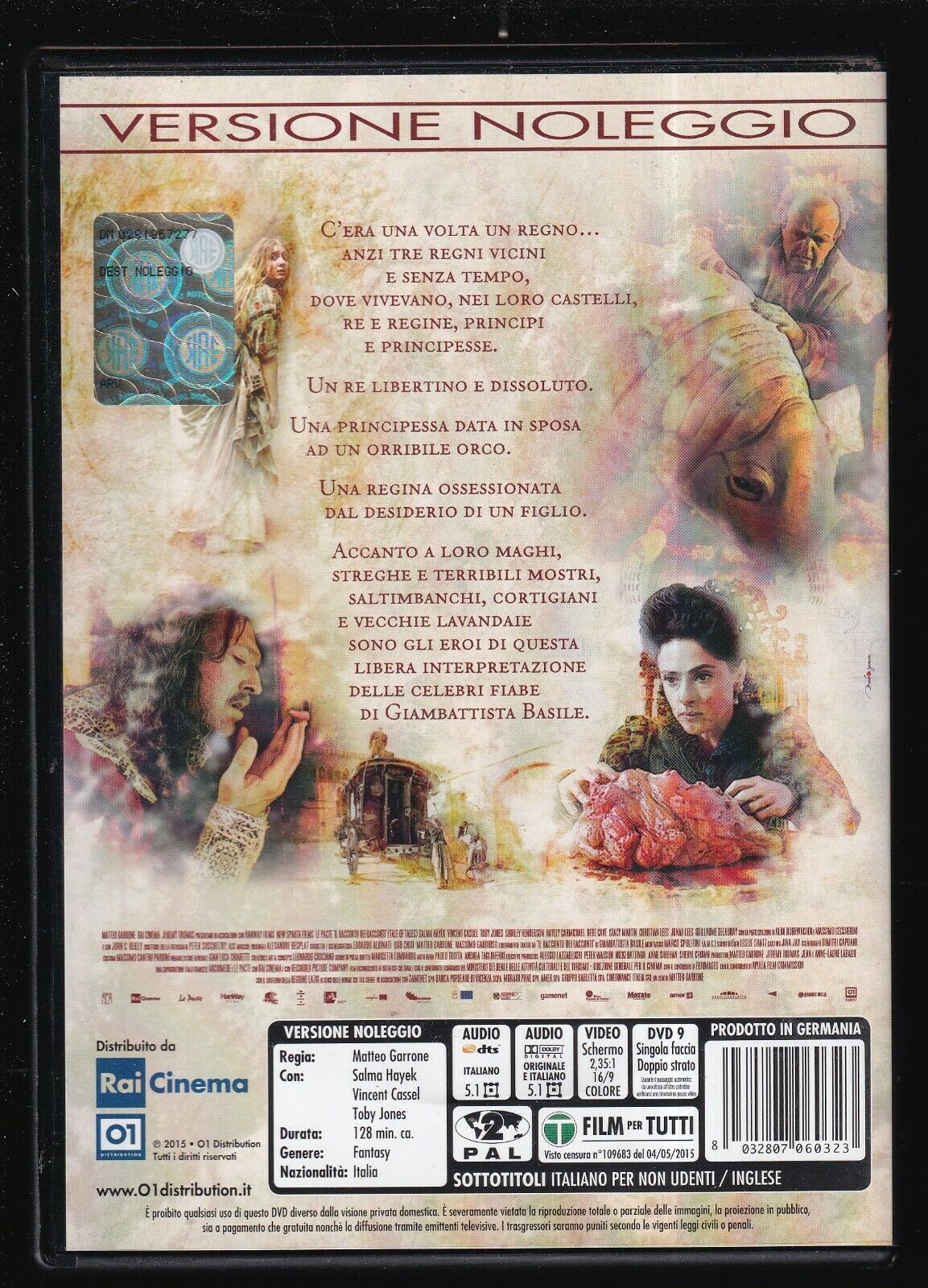 EBOND Il Racconto Dei Racconti DVD Ex Noleggio D565056