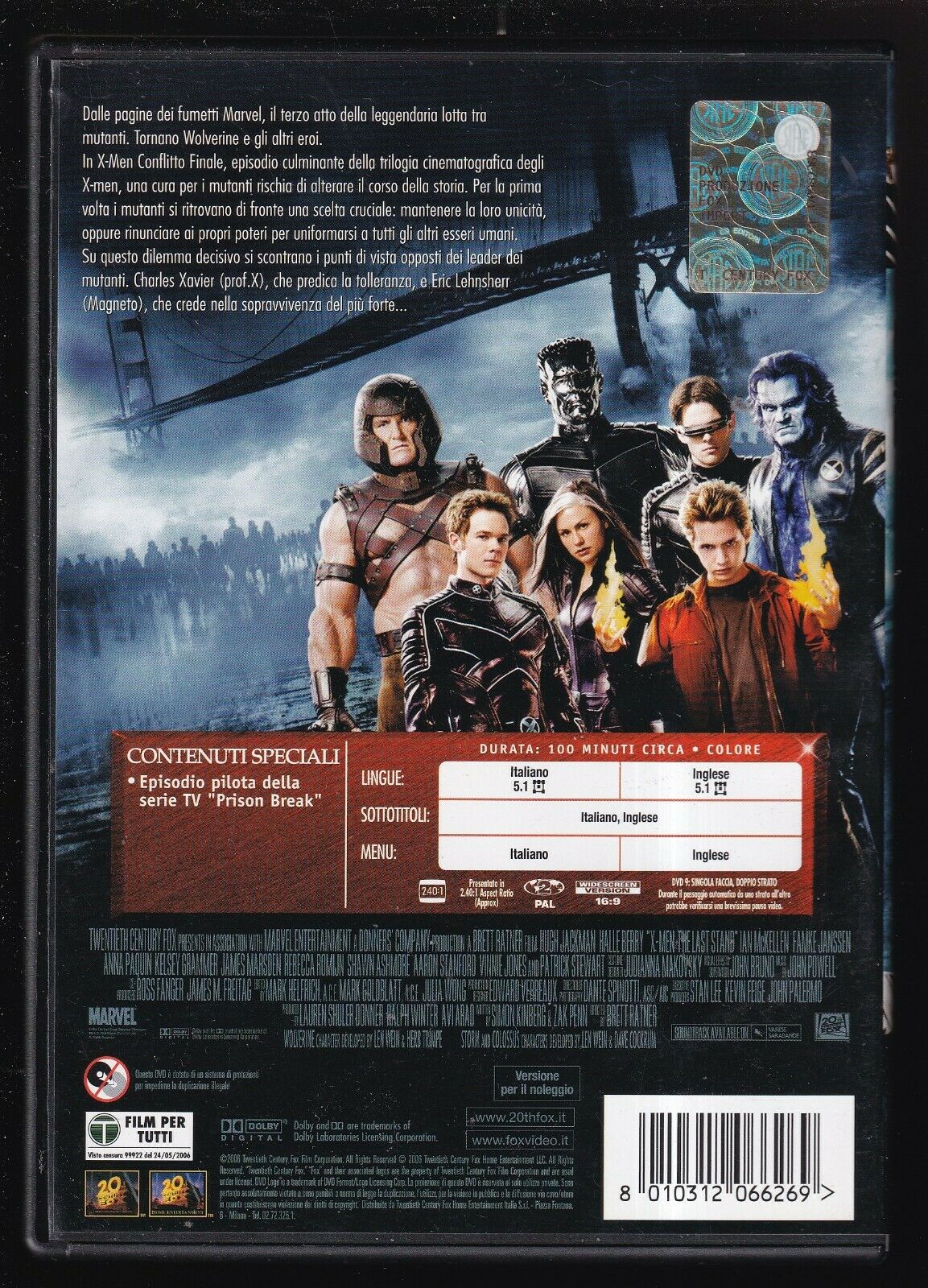 EBOND X-men - Conflitto Finale DVD  Ex Noleggio D565111