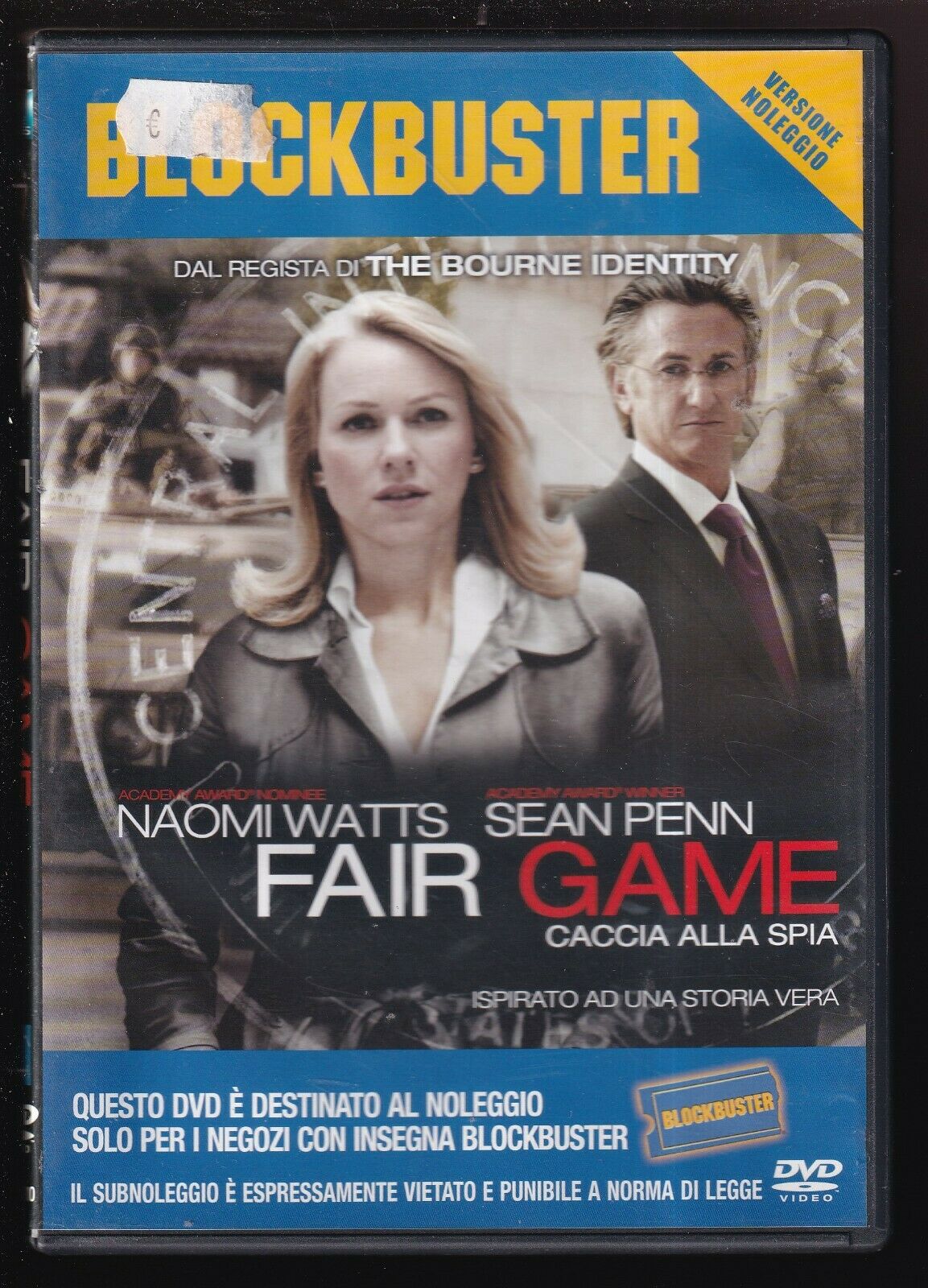 EBOND Fair Game - Caccia Alla Spia DVD Ex Noleggio D565138