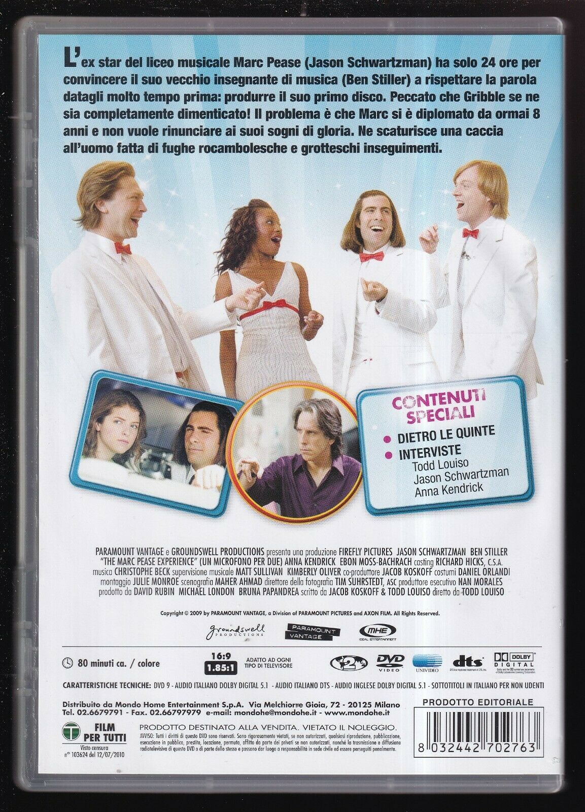 EBOND Un Microfono Per Due DVD D565160