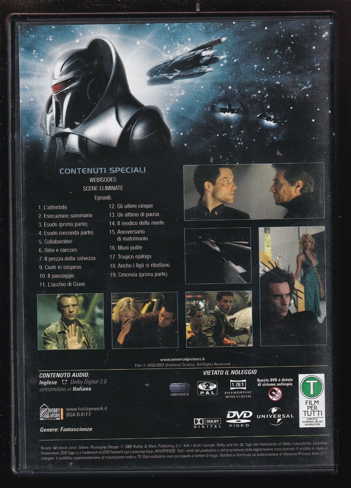 EBOND Battlestar Galactica Stag. 3 Vol.17 Contenuti Extra DVD Editoriale D565412