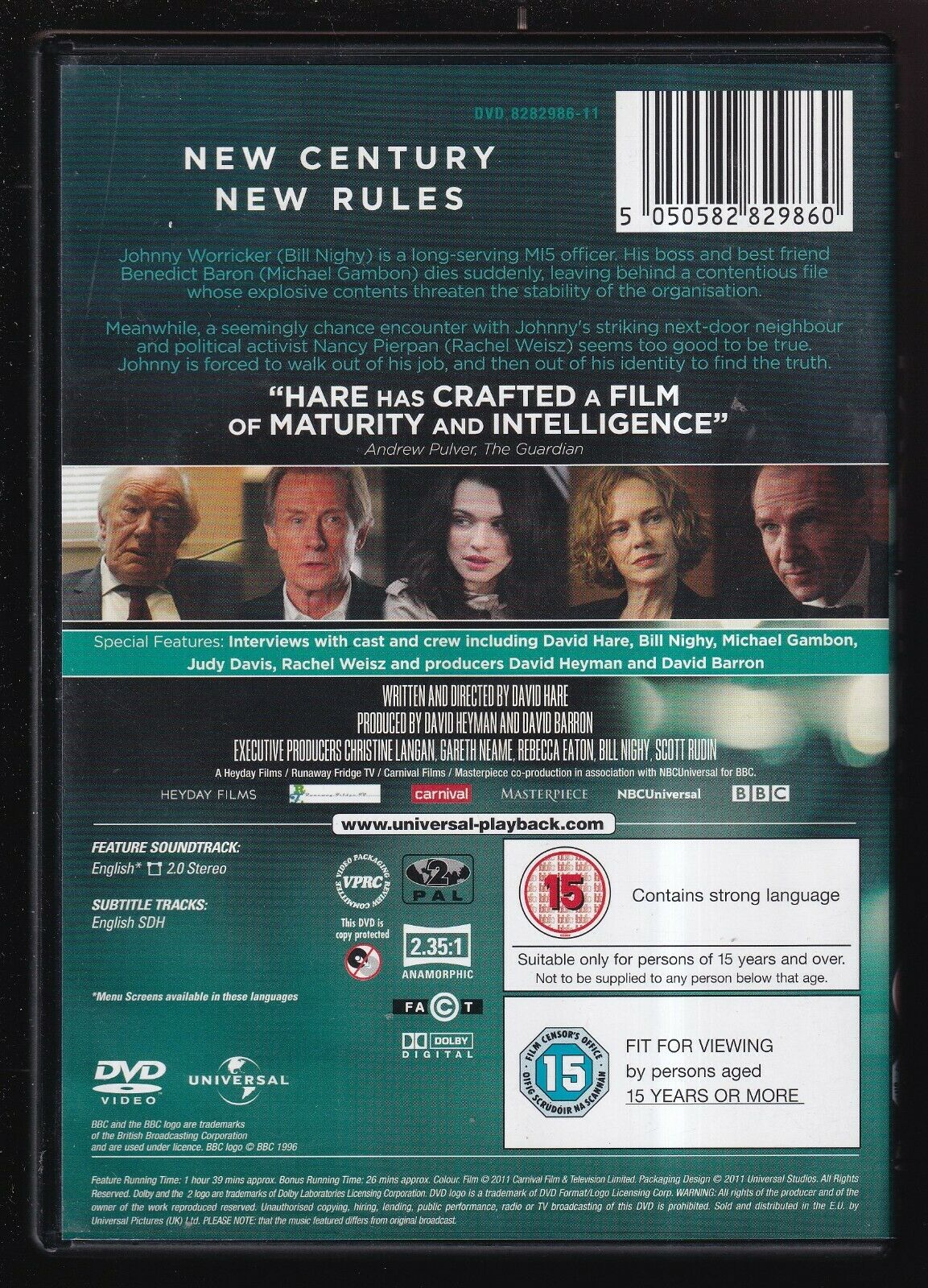 EBOND Page Eight  [edizione Regno Unito] DVD D565421