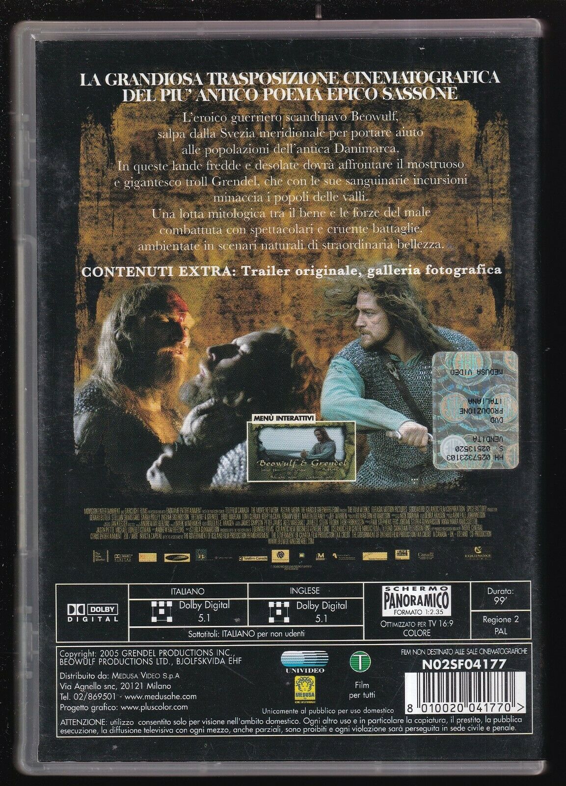 EBOND Beowulf & Grendel DVD D565430