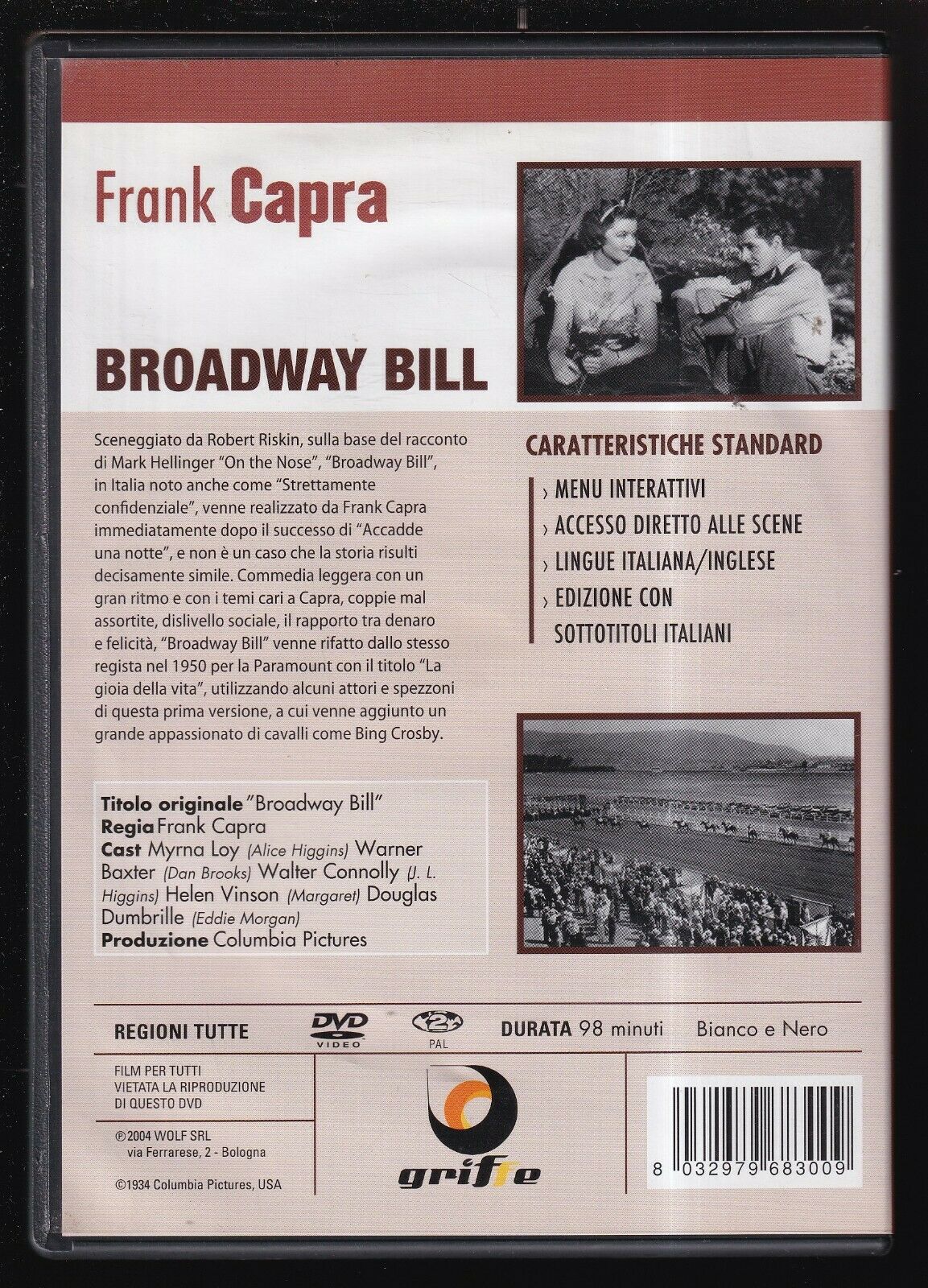 EBOND  Broadway Bill  DVD D565451