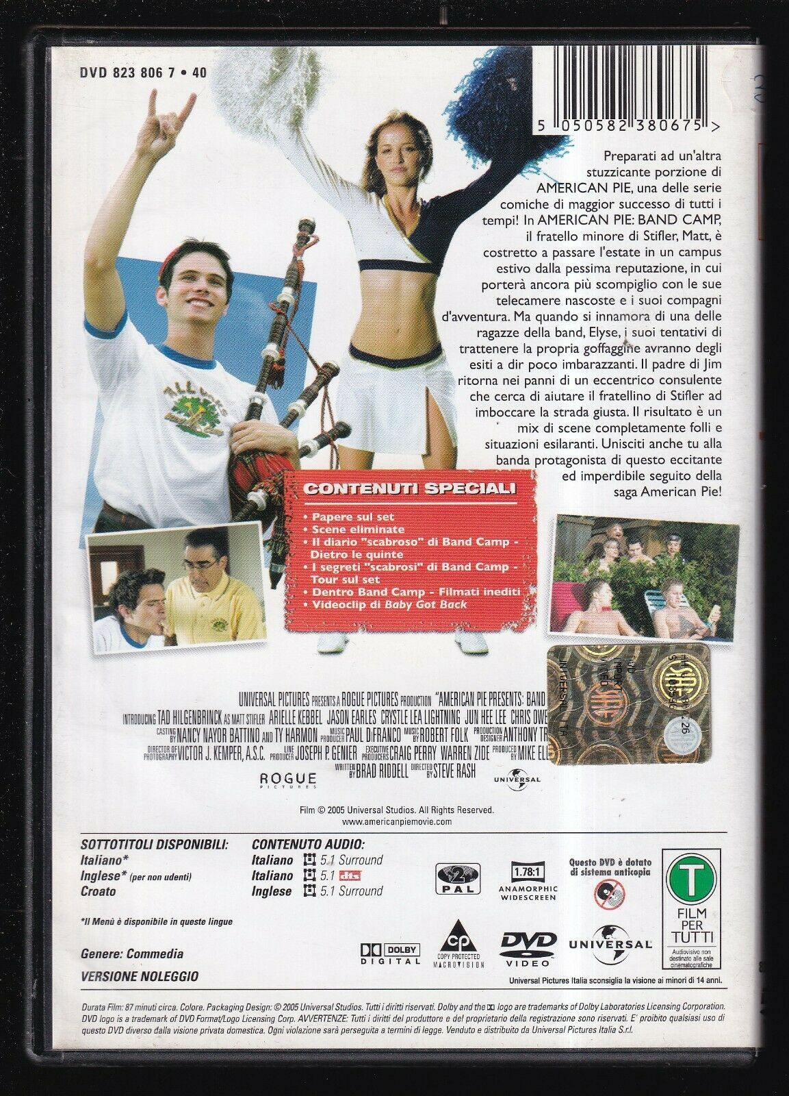 EBOND American Pie 4 - Band Camp DVD Ex Noleggio D565538