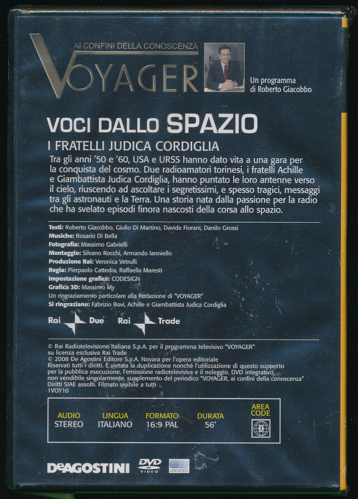 EBOND  Voci Nello Spazio N.10 - Voyager DVD  Editoriale D565714