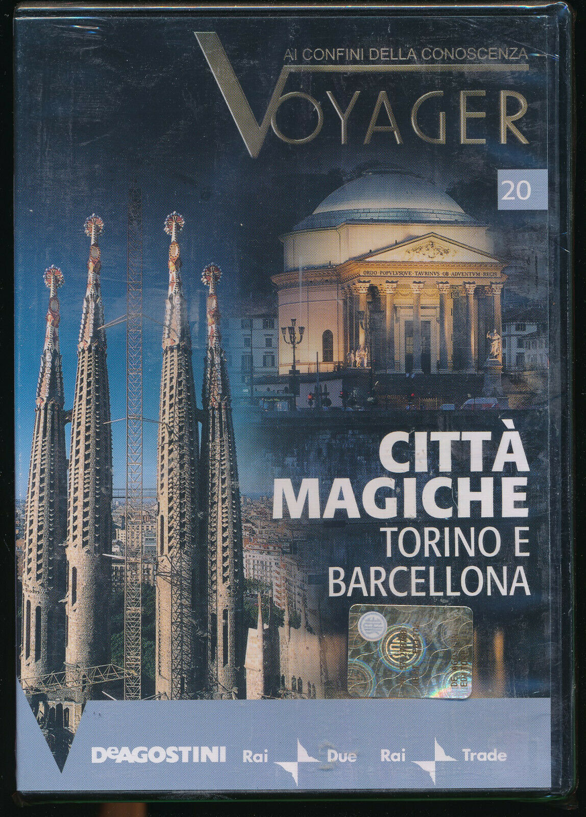 EBOND Citta Magiche Torino e Barcellona  N.20 DVD Editoriale D565718