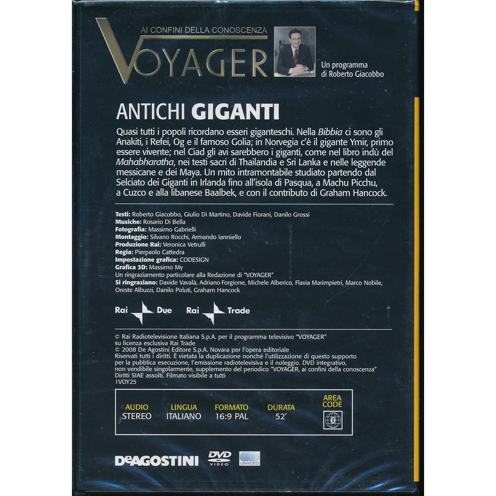 EBOND Antichi Giganti - Voyager N.25  Editoriale DVD D565726