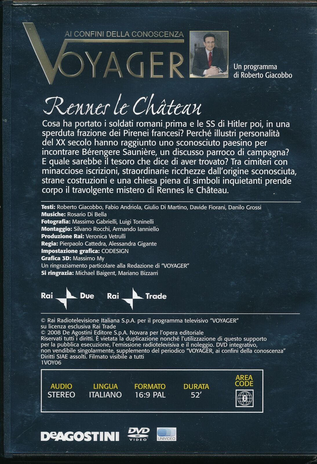 EBOND Rennes Le Chateauvoyager N. 6  DVD Editoriale D565732