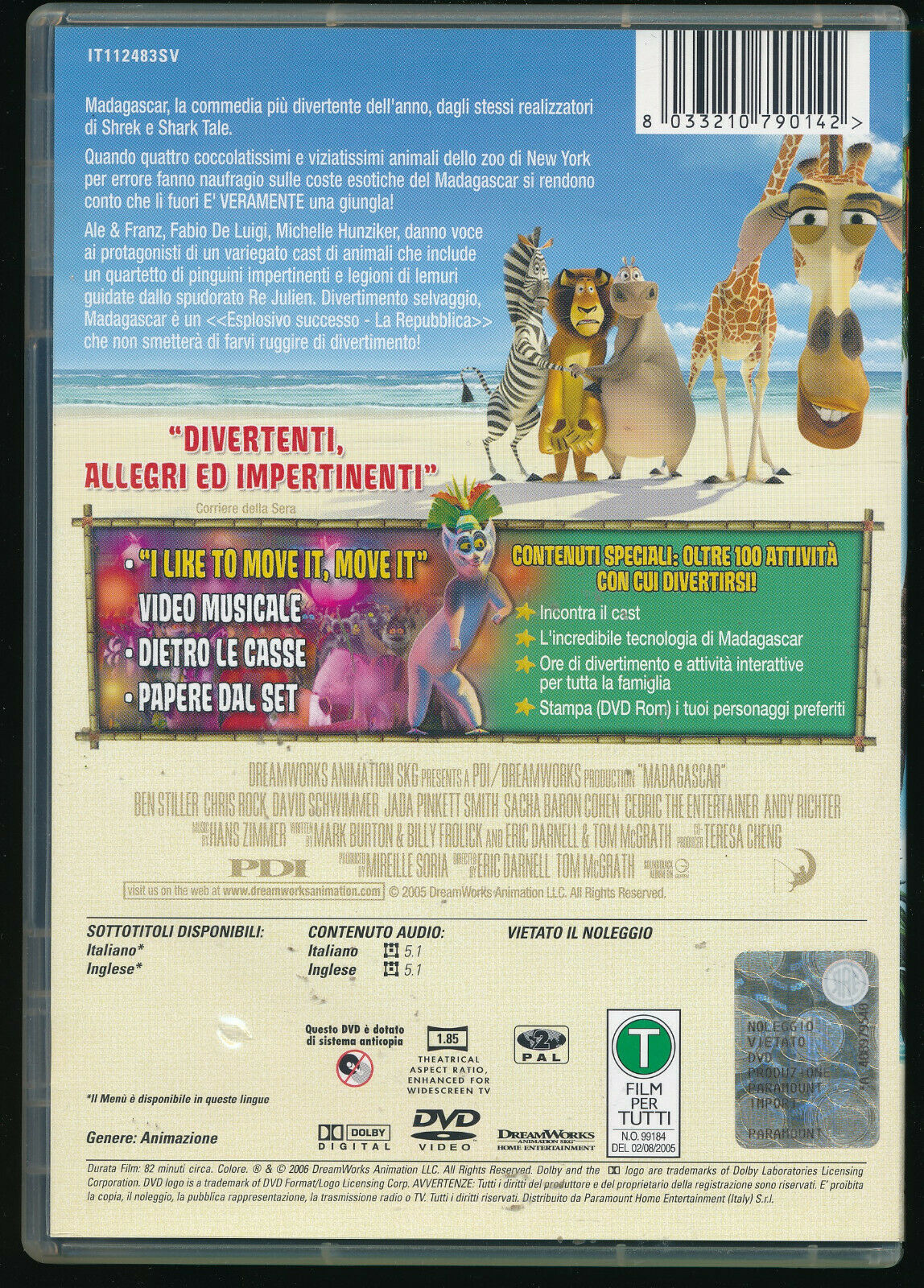 EBOND  Madagascar  DVD D566449