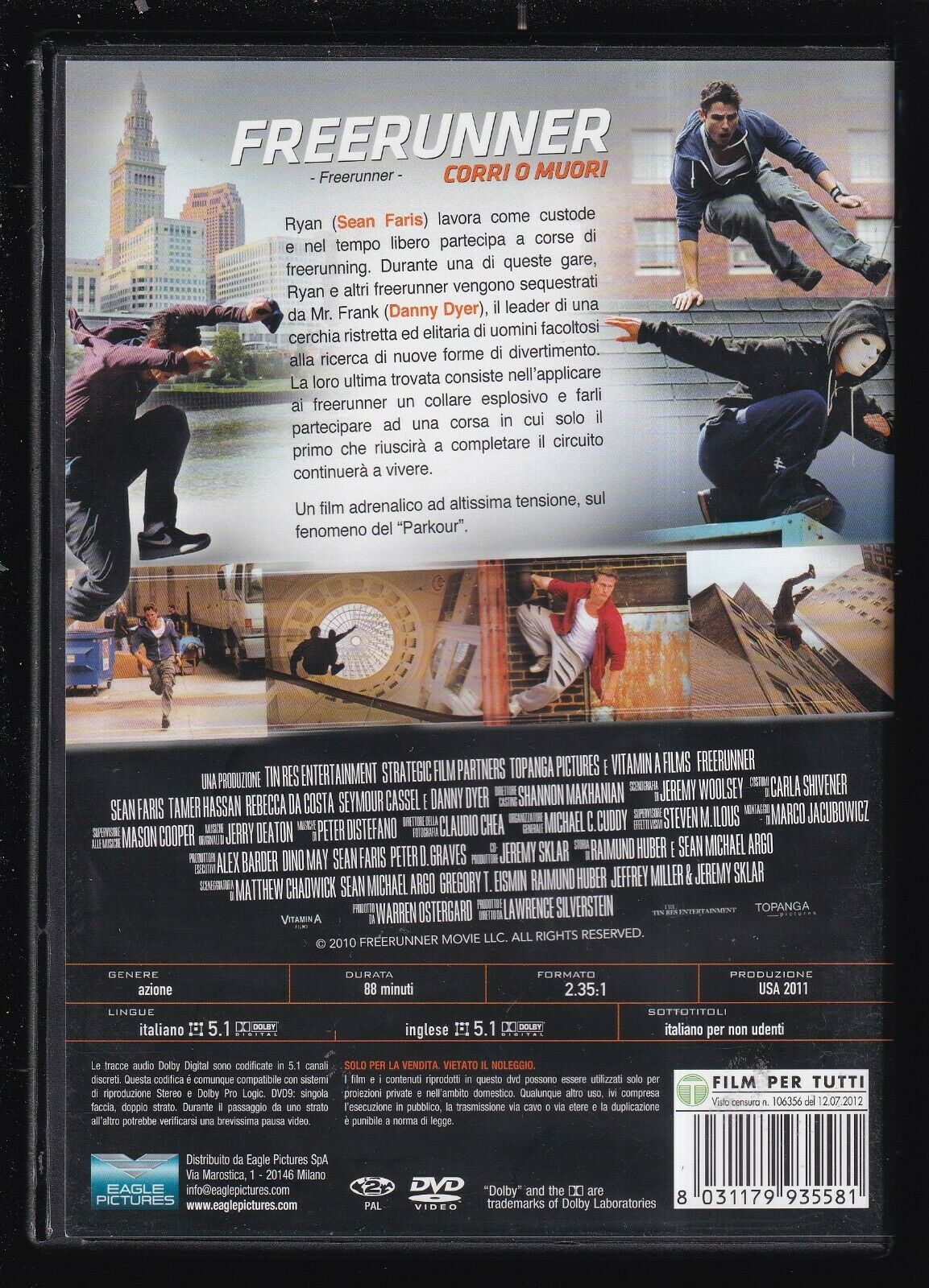 EBOND Freerunner - Corri o Muori DVD D566737