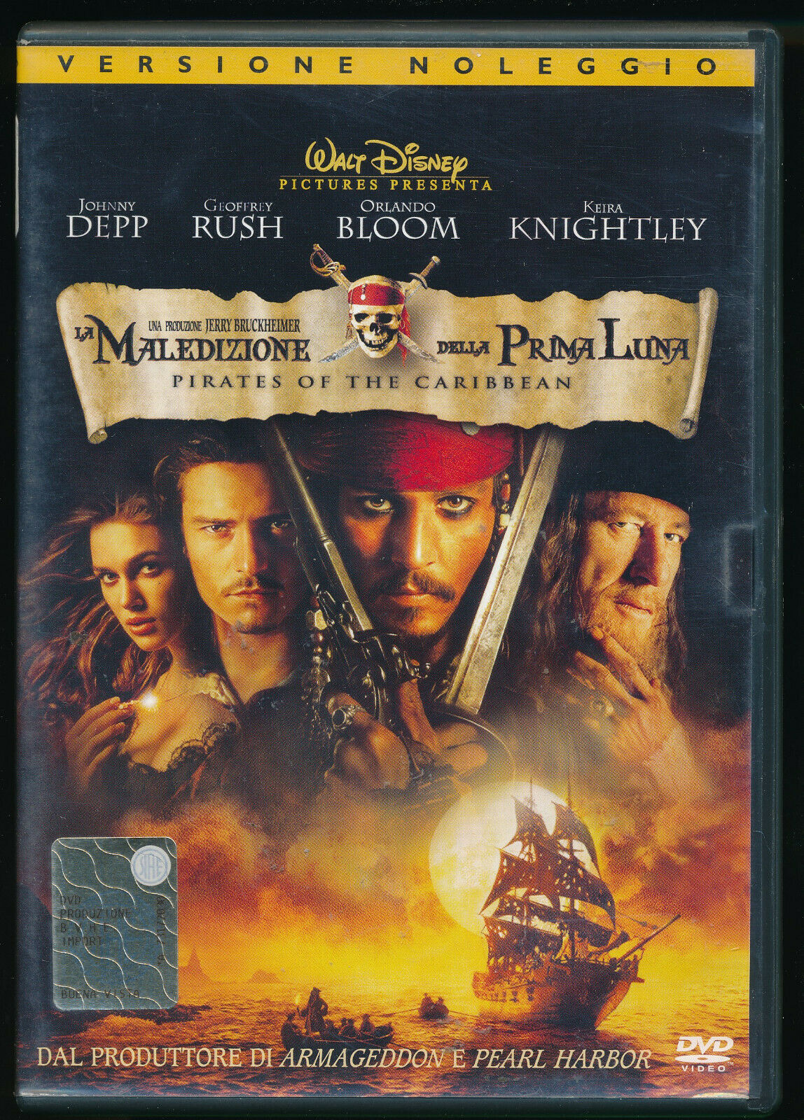 EBOND Pirati Dei Caraibi La Maledizione Della Prima Luna DVD Ex Noleggio D566822