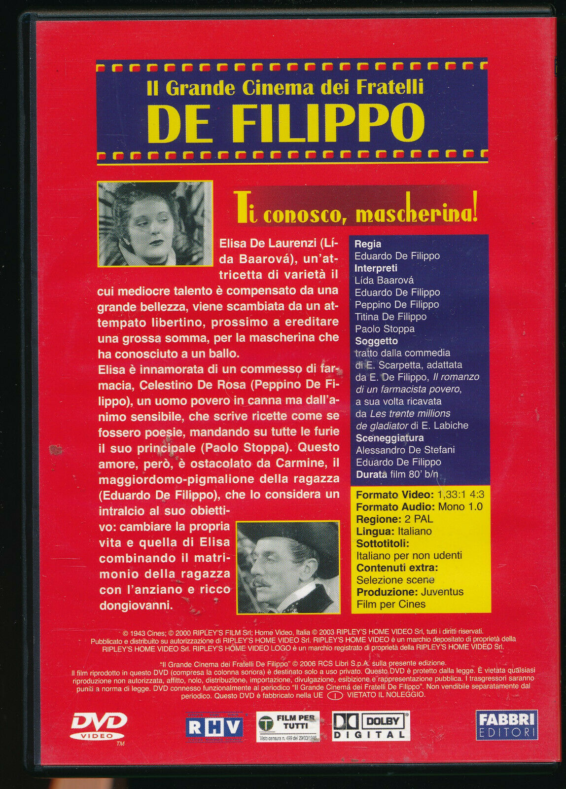 EBOND Ti Conosco, Mascherina! DVD D566827