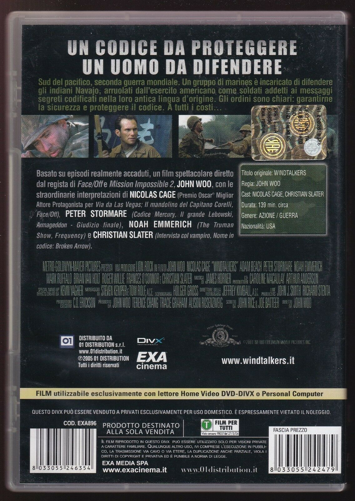 EBOND Windtalkers DVD Divx D566928